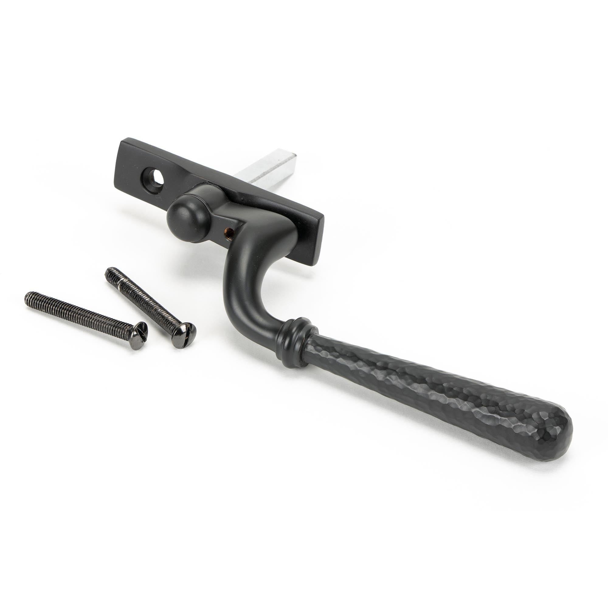 Aged Bronze Hammered Newbury Espag - LH | From The Anvil - Espag. Fasteners - From The Anvil - Yester Home