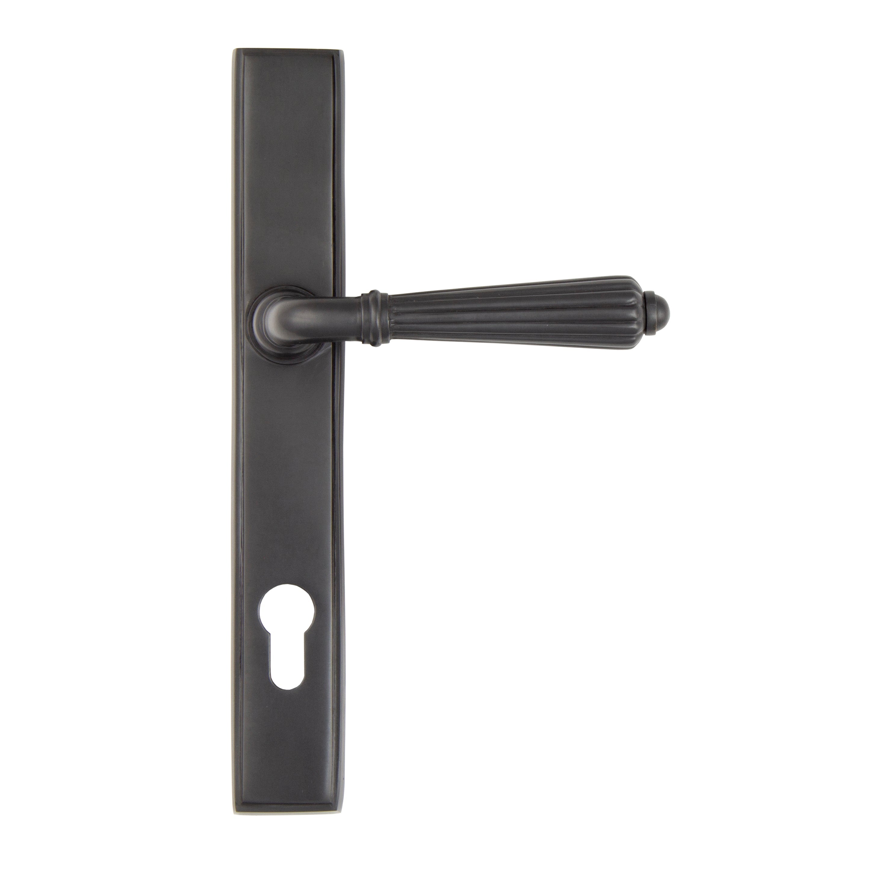 Aged Bronze Hinton Slimline Lever Espag. Lock Set | From The Anvil-Espagnolette-Yester Home