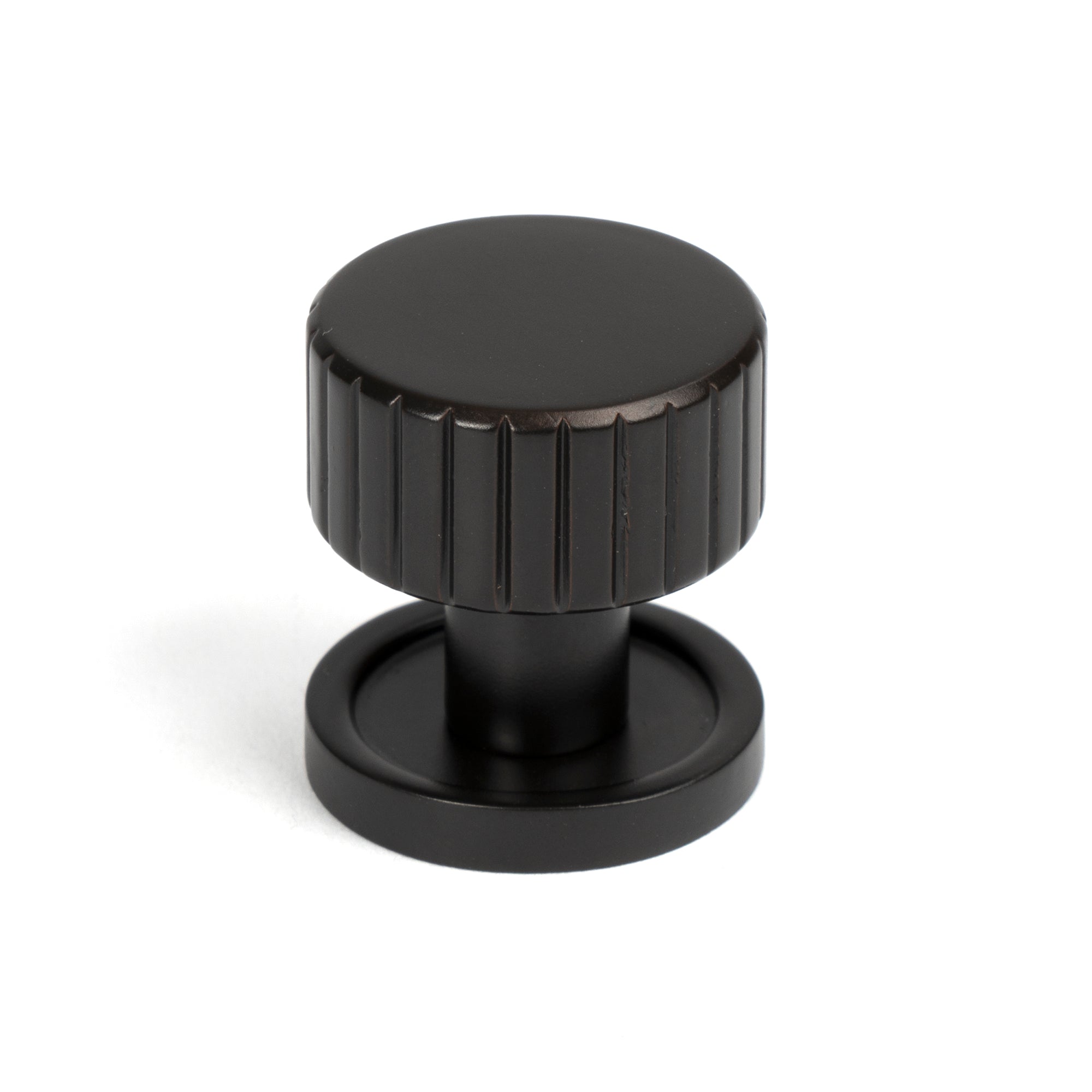 Aged Bronze Judd Cabinet Knob - 25mm (Plain) | From The Anvil - Cabinet Knobs - From The Anvil - Yester Home