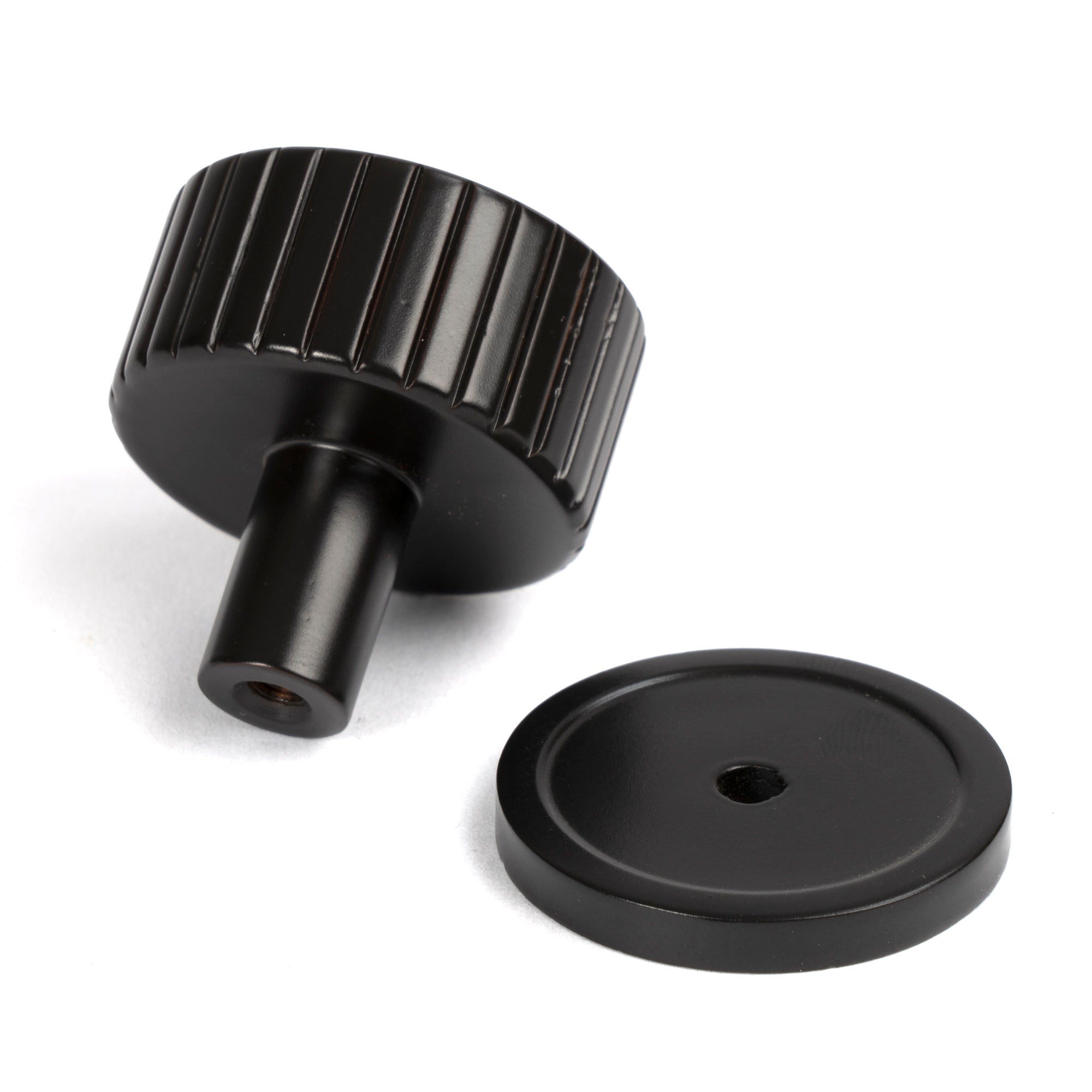 Aged Bronze Judd Cabinet Knob - 32mm (Plain) | From The Anvil - Cabinet Knobs - From The Anvil - Yester Home
