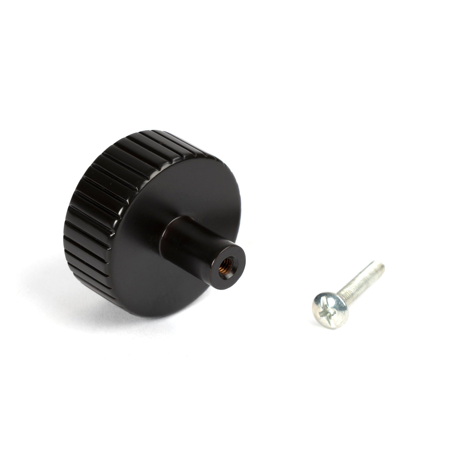 Aged Bronze Judd Cabinet Knob - 38mm (No rose) | From The Anvil-Cabinet Knobs-Yester Home