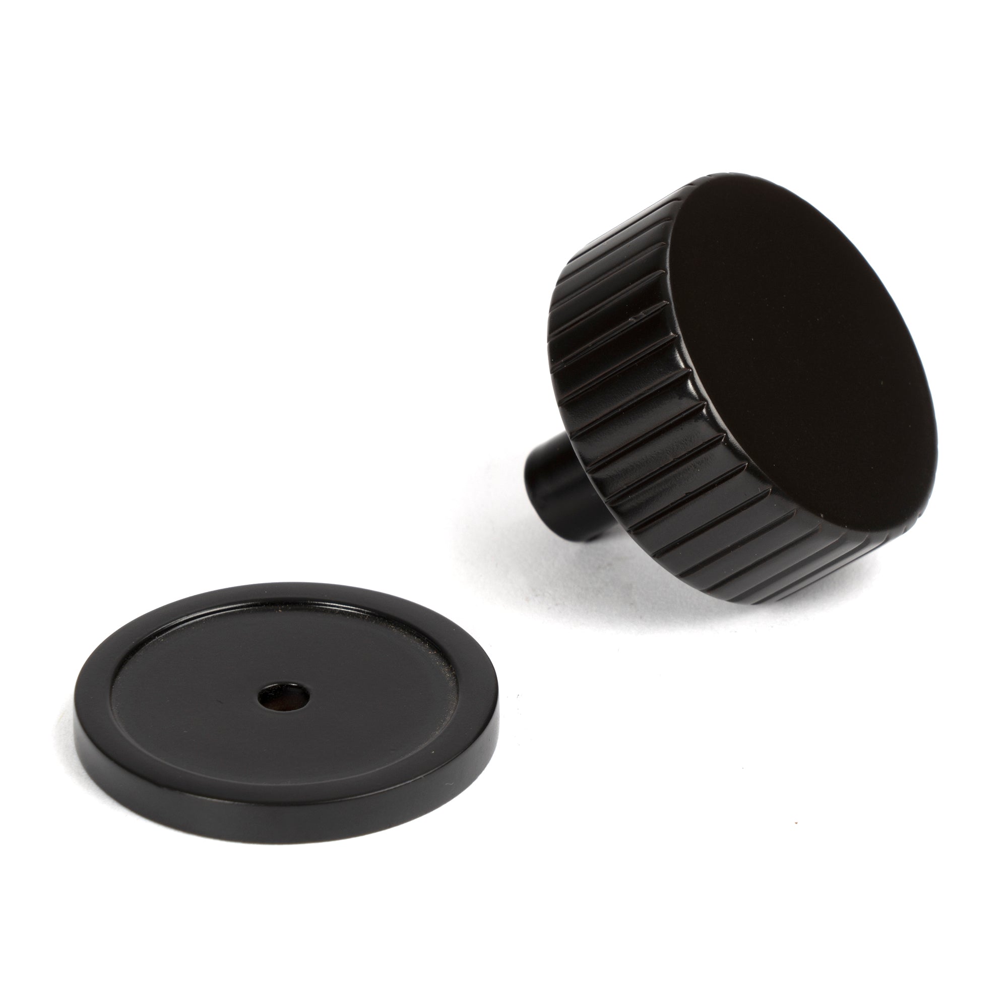 Aged Bronze Judd Cabinet Knob - 38mm (Plain) | From The Anvil - Cabinet Knobs - From The Anvil - Yester Home
