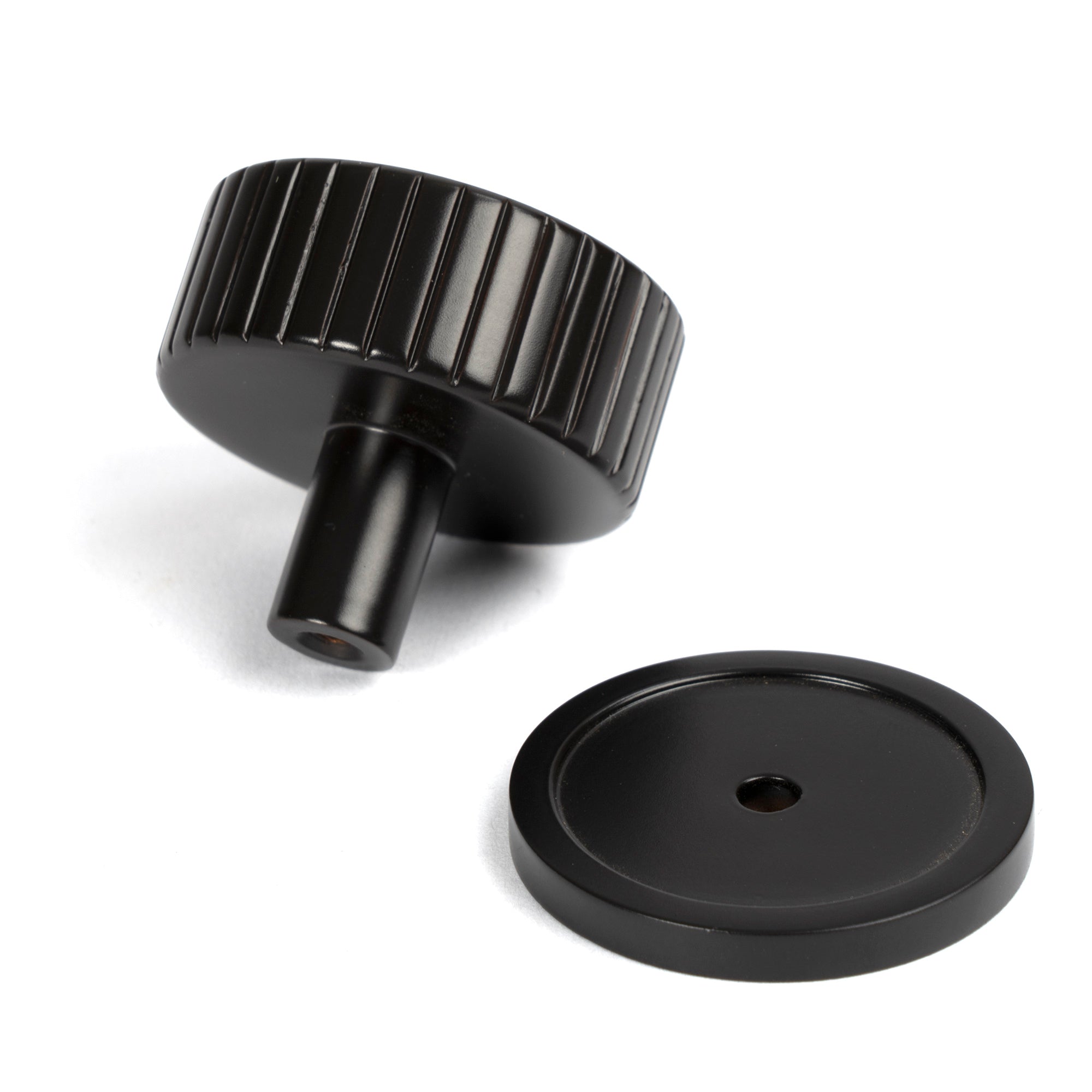 Aged Bronze Judd Cabinet Knob - 38mm (Plain) | From The Anvil - Cabinet Knobs - From The Anvil - Yester Home