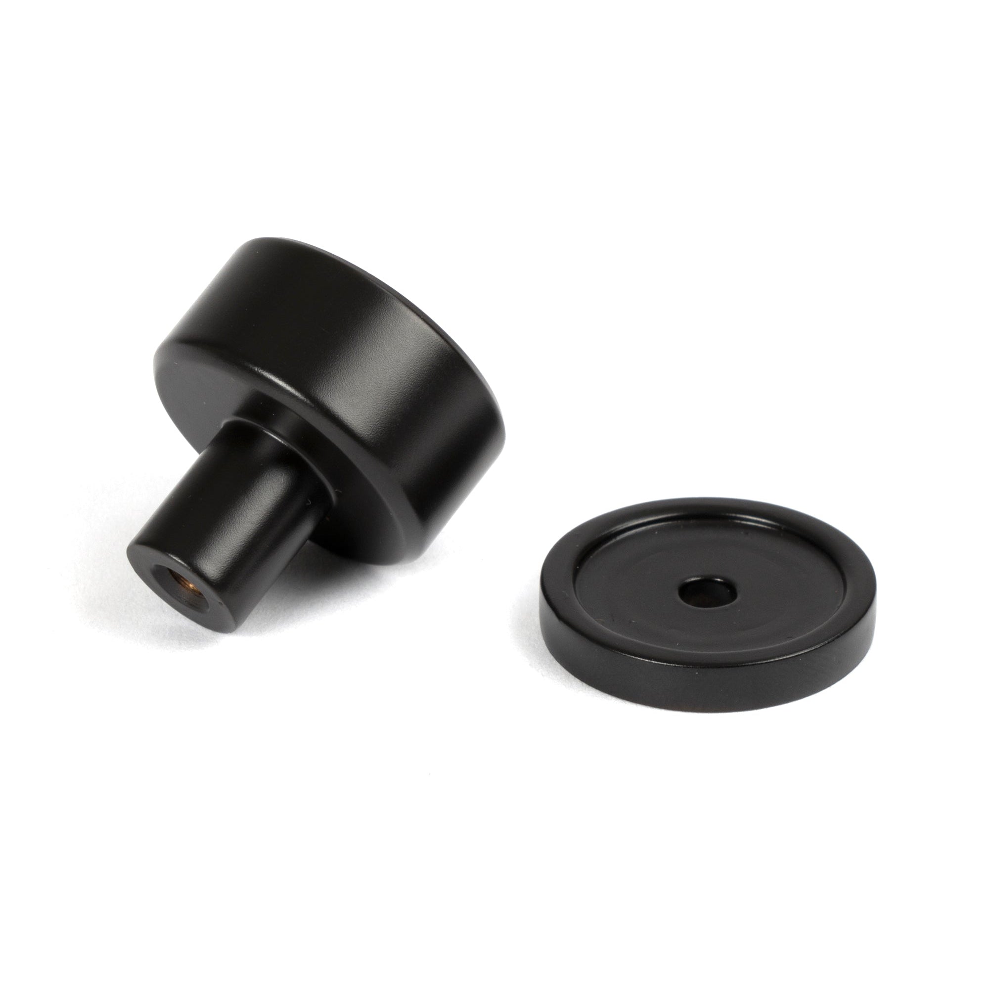 Aged Bronze Kelso Cabinet Knob - 25mm (Plain) | From The Anvil-Cabinet Knobs-Yester Home