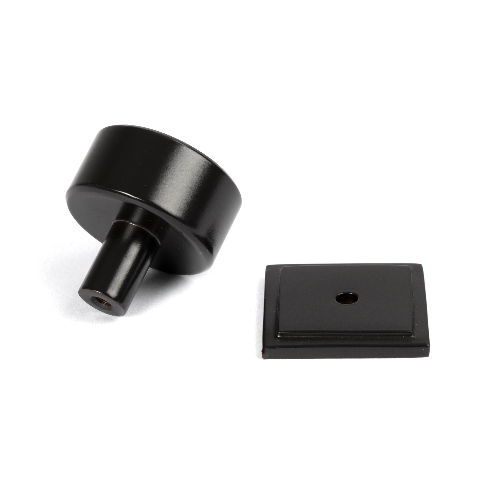 Aged Bronze Kelso Cabinet Knob - 32mm (Square) | From The Anvil - Cabinet Knobs - From The Anvil - Yester Home