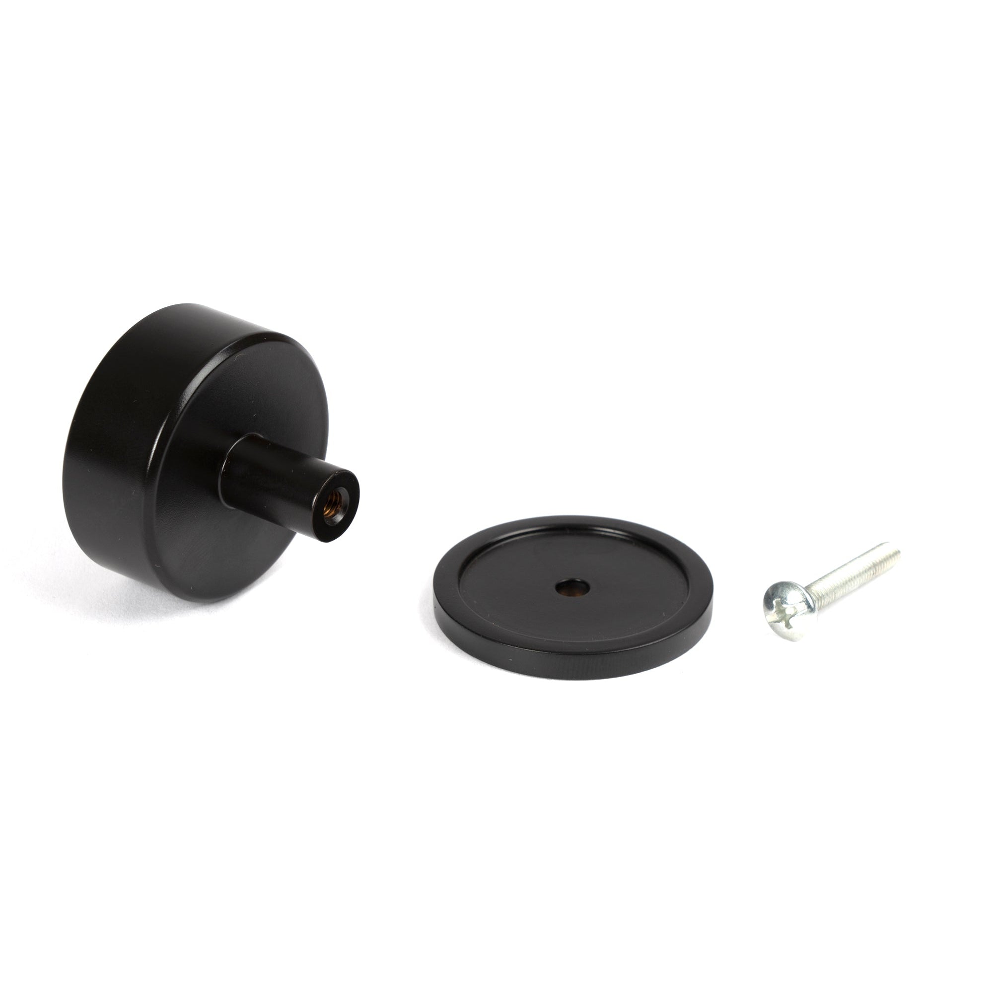 Aged Bronze Kelso Cabinet Knob - 38mm (Plain) | From The Anvil-Cabinet Knobs-Yester Home