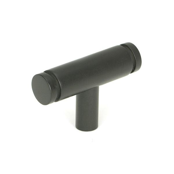 Aged Bronze Kelso T-Bar | From The Anvil-Cabinet Knobs-Yester Home