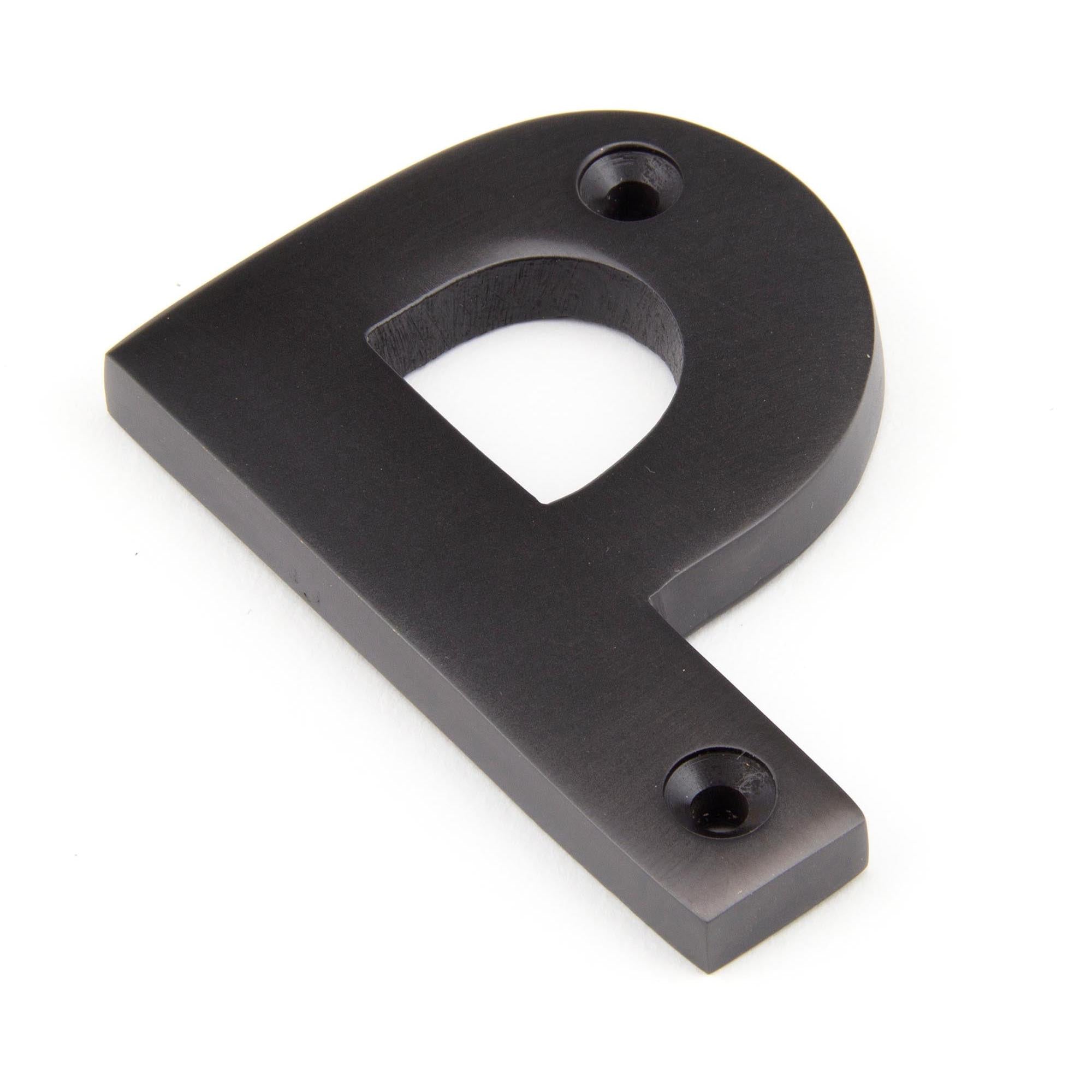 Aged Bronze Letter P | From The Anvil - Letters - From The Anvil - Yester Home