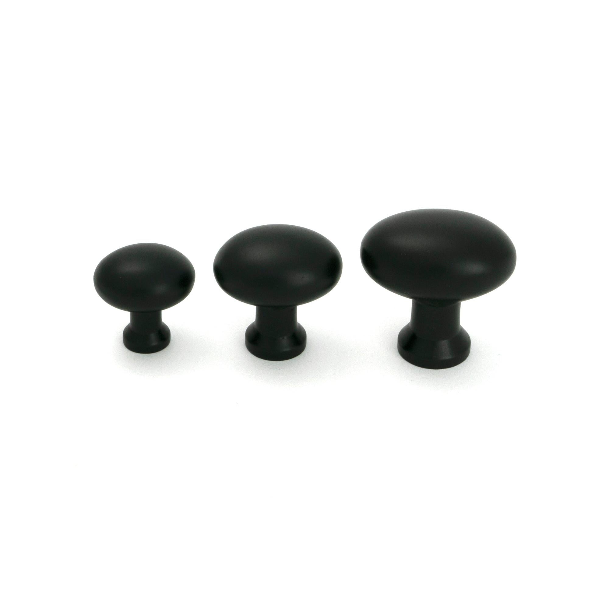 Aged Bronze Moore Cabinet Knob - 38mm - Cabinet Knobs - From The Anvil - Yester Home