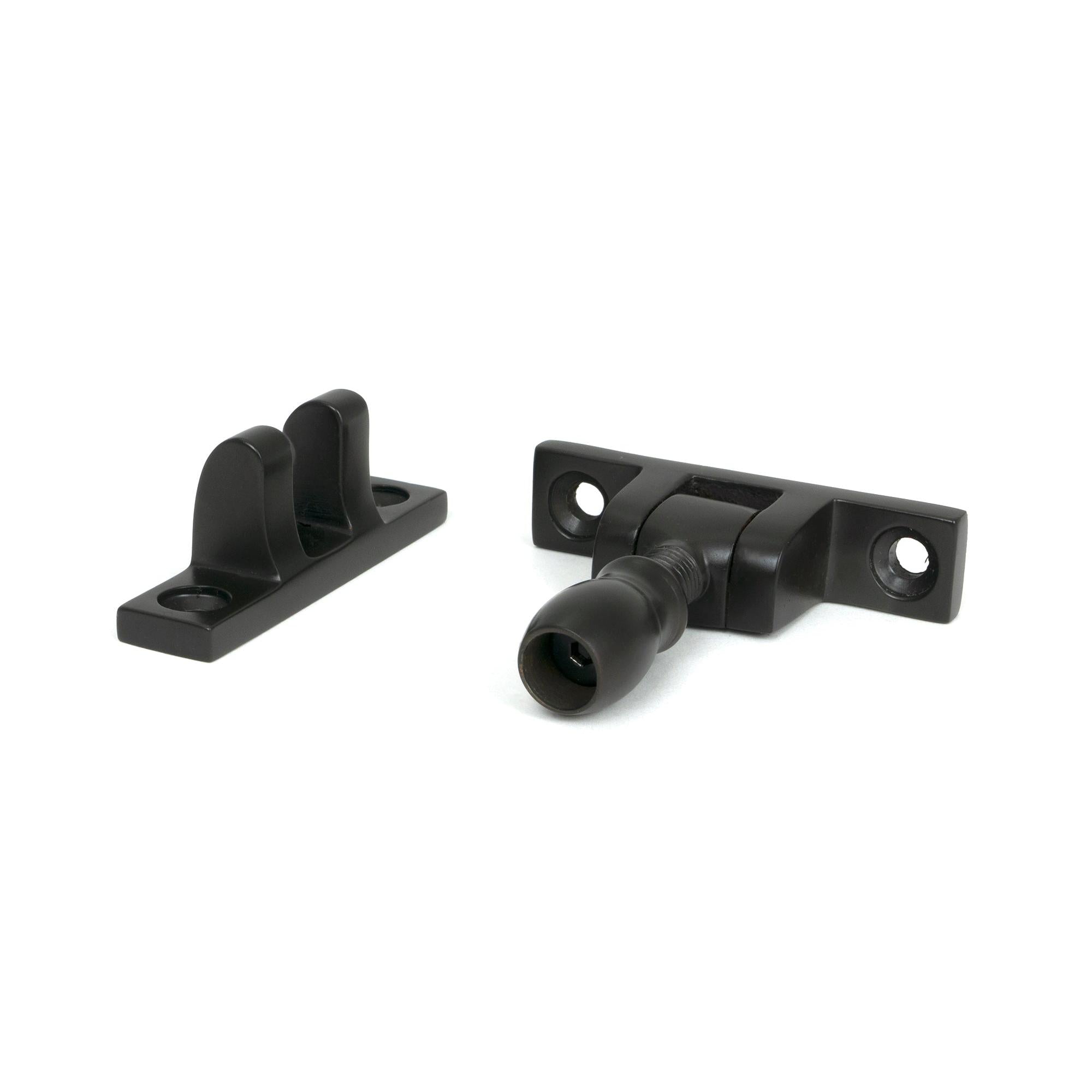 Aged Bronze Mushroom Brighton Fastener - Narrow (Square) | From The Anvil - Brighton Fasteners - From The Anvil - Yester Home