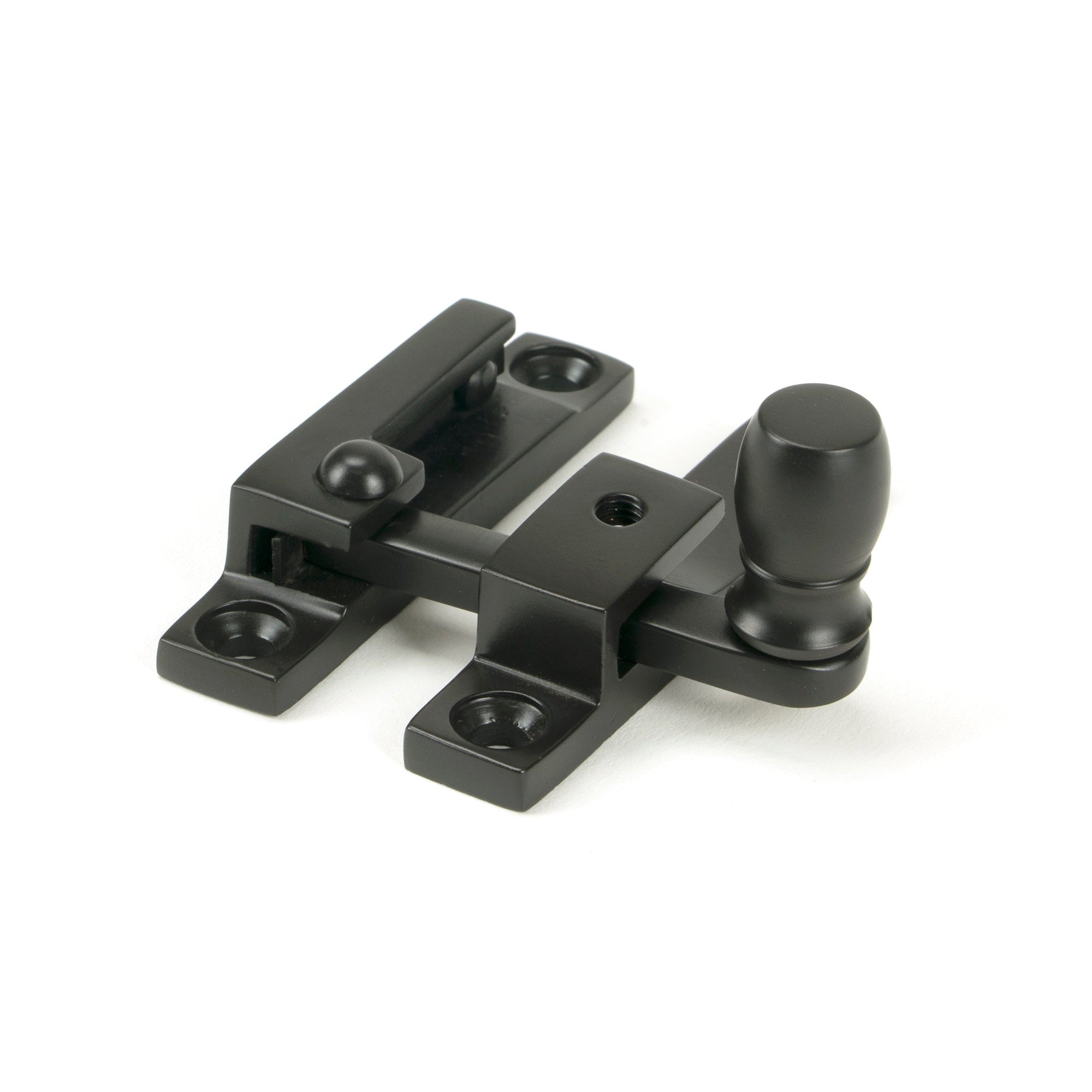 Aged Bronze Mushroom Quadrant Fastener - Narrow | From The Anvil-Quadrant Fasteners-Yester Home