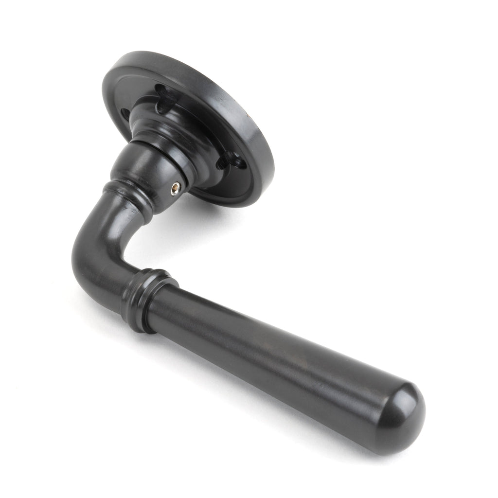 Aged Bronze Newbury Lever on Rose Set - Unsprung | From The Anvil-Lever on Rose-Yester Home