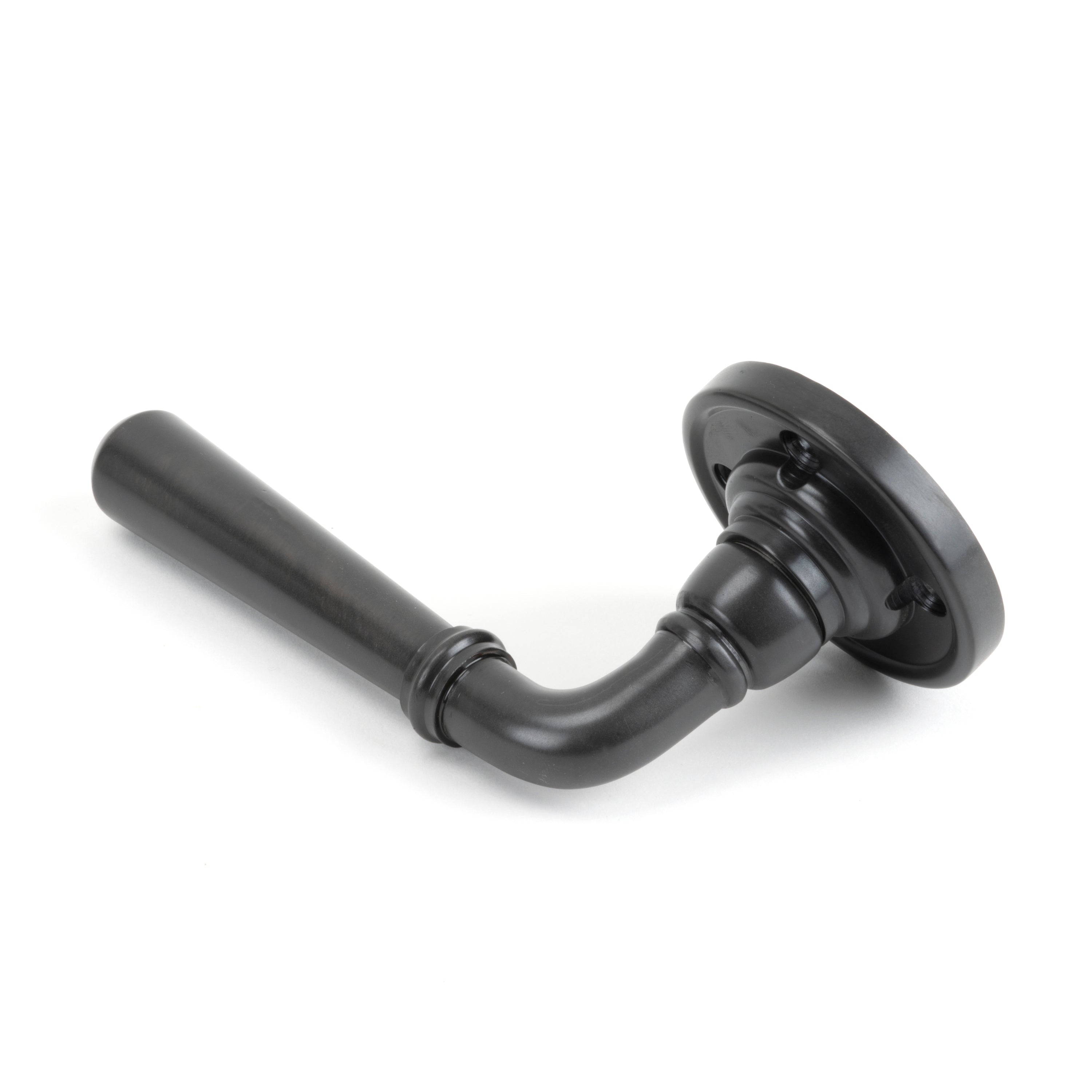 Aged Bronze Newbury Lever on Rose Set - Unsprung | From The Anvil-Lever on Rose-Yester Home
