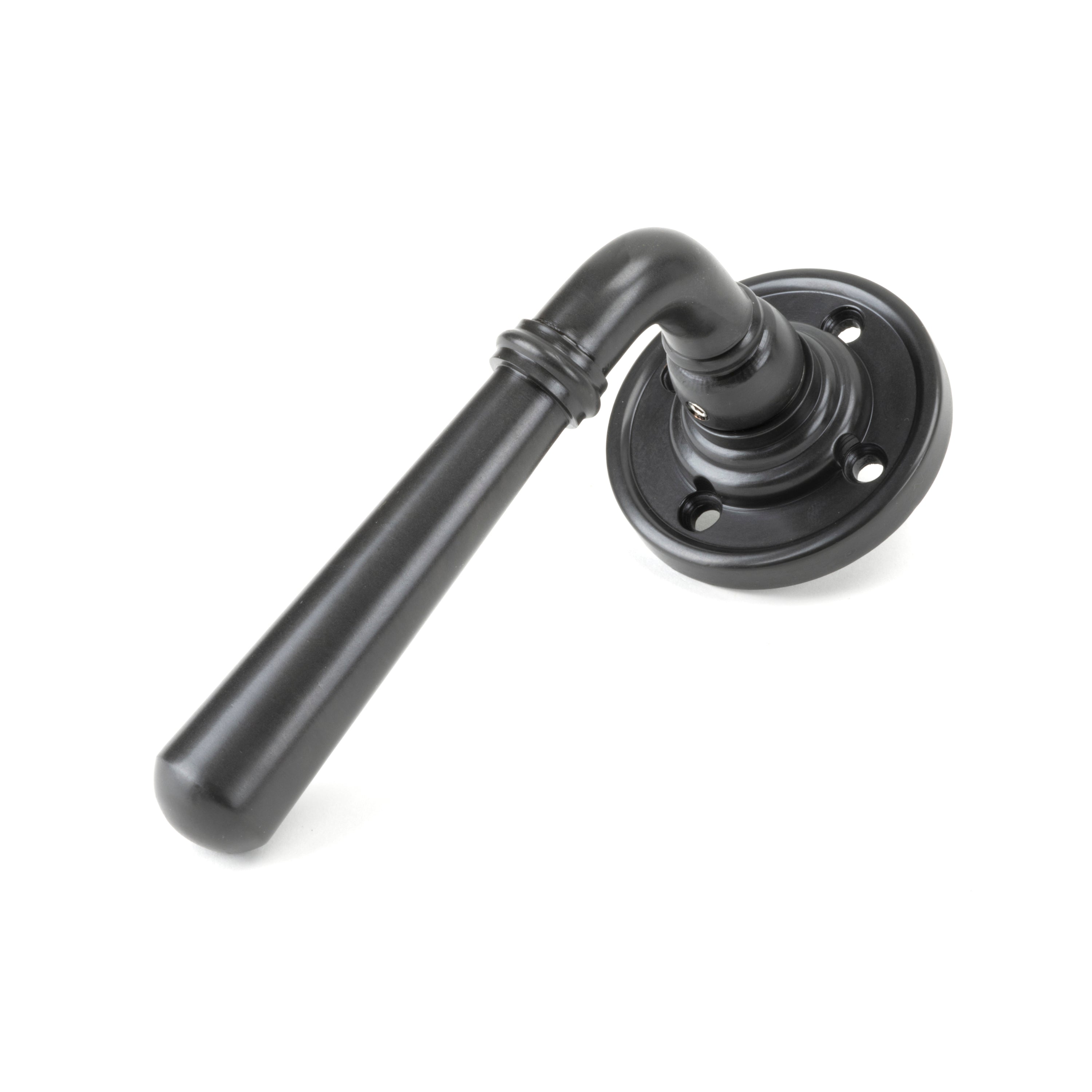 Aged Bronze Newbury Lever on Rose Set - Unsprung | From The Anvil-Lever on Rose-Yester Home