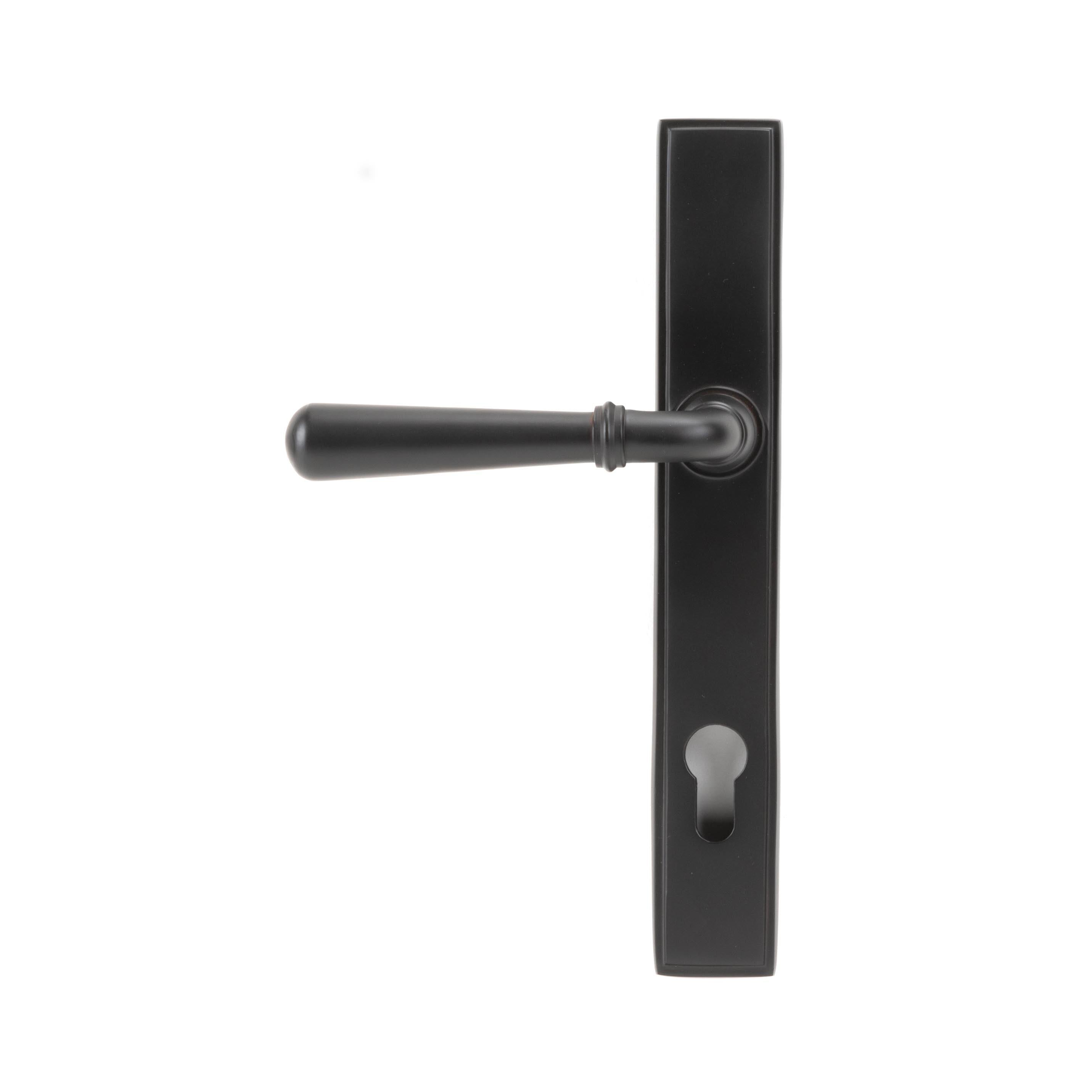 Aged Bronze Newbury Slimline Lever Espag. Lock Set | From The Anvil - Espagnolette - From The Anvil - Yester Home