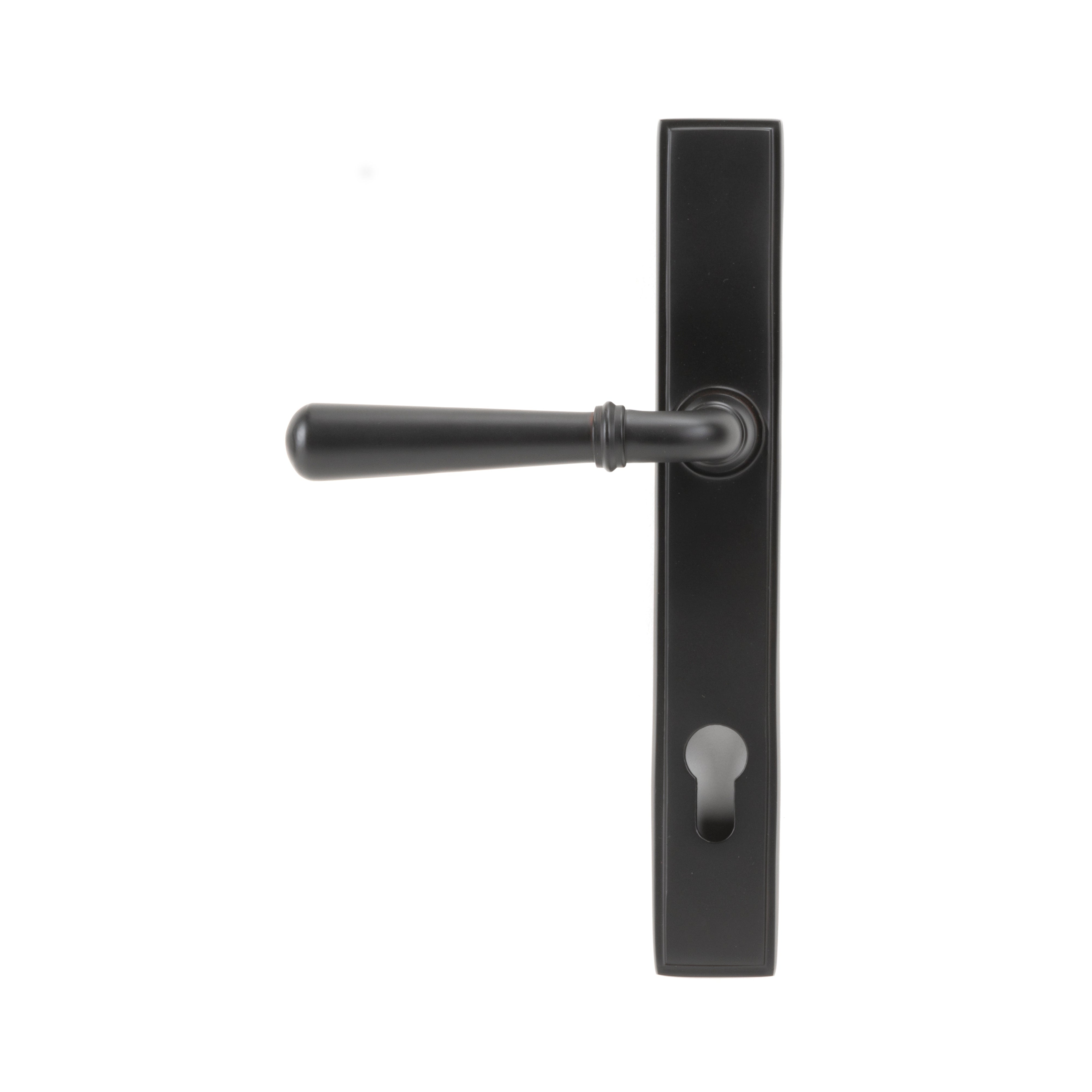 Aged Bronze Newbury Slimline Lever Espag. Lock Set | From The Anvil-Espagnolette-Yester Home