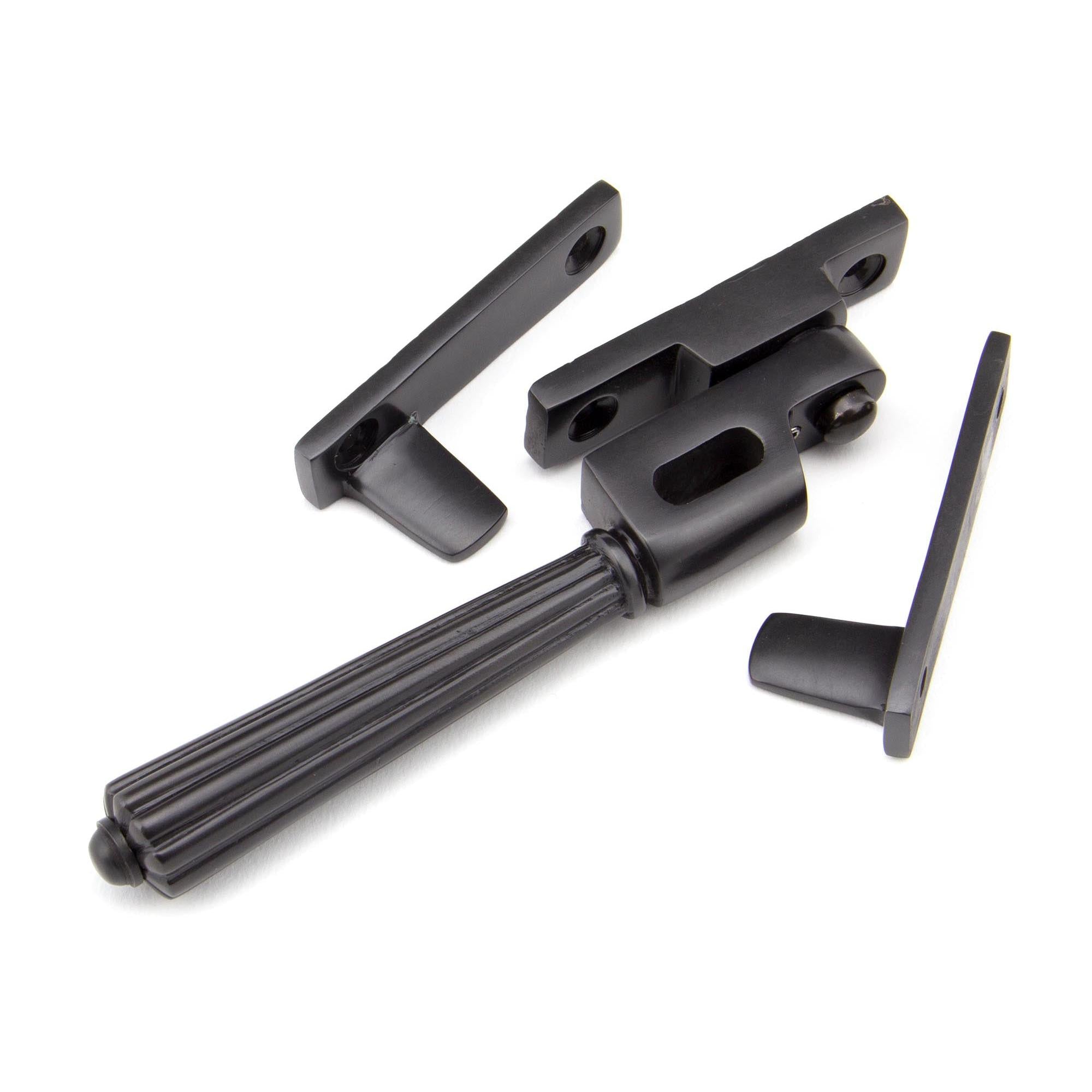 Aged Bronze Night-Vent Locking Hinton Fastener | From The Anvil - Night-Vent Fasteners - From The Anvil - Yester Home