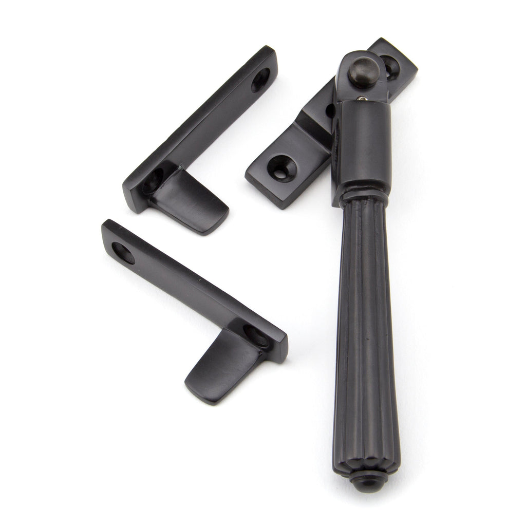 Aged Bronze Night-Vent Locking Hinton Fastener | From The Anvil-Night-Vent Fasteners-Yester Home