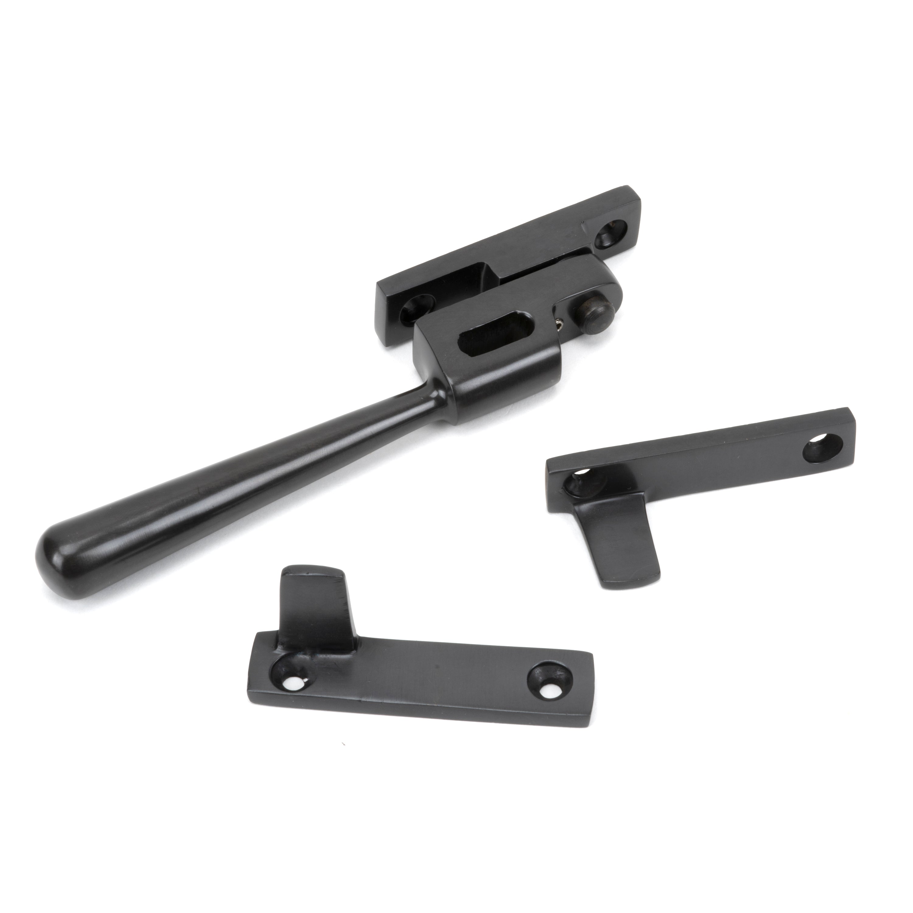 Aged Bronze Night-Vent Locking Newbury Fastener | From The Anvil-Night-Vent Fasteners-Yester Home
