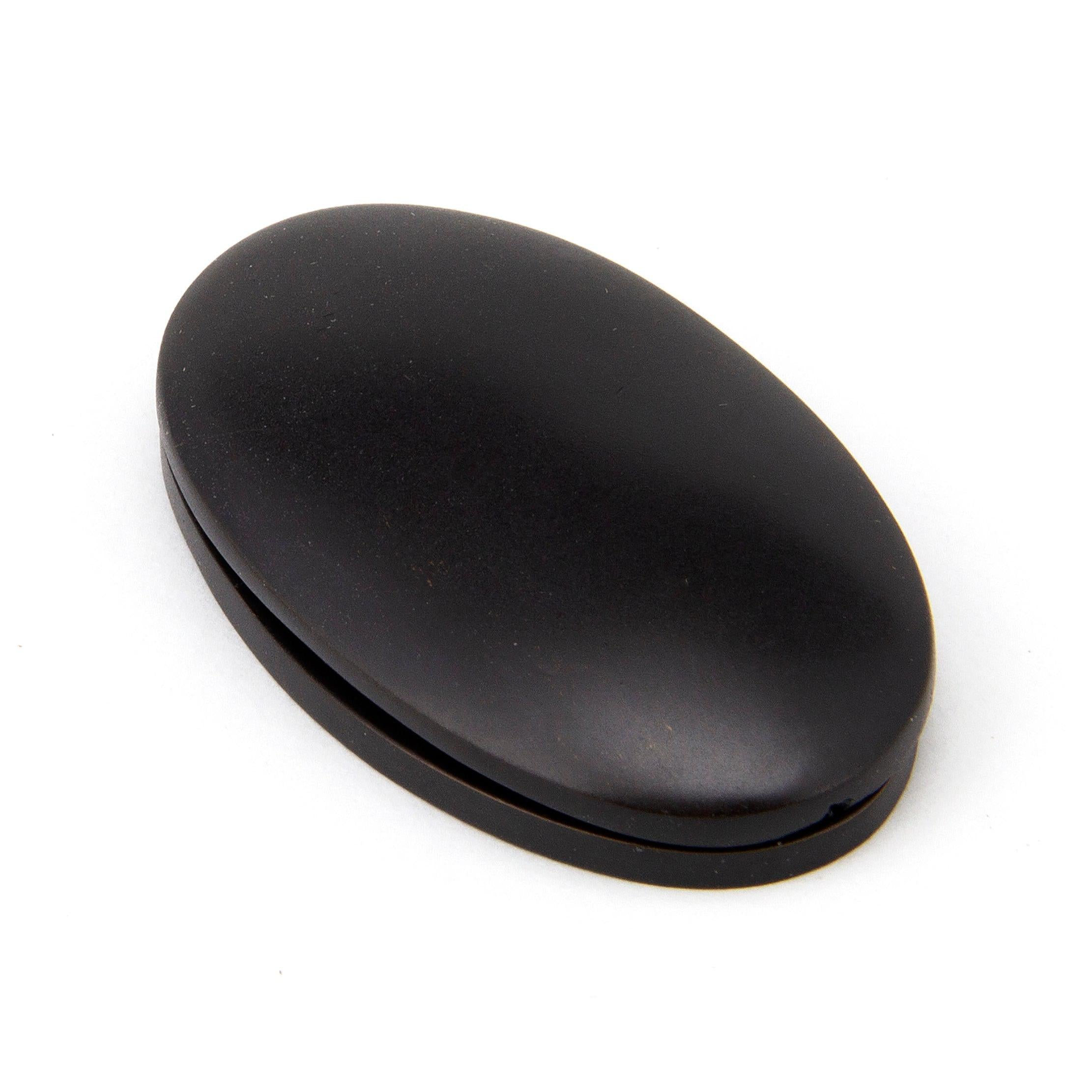 Aged Bronze Oval Escutcheon & Cover | From The Anvil - Escutcheons - From The Anvil - Yester Home