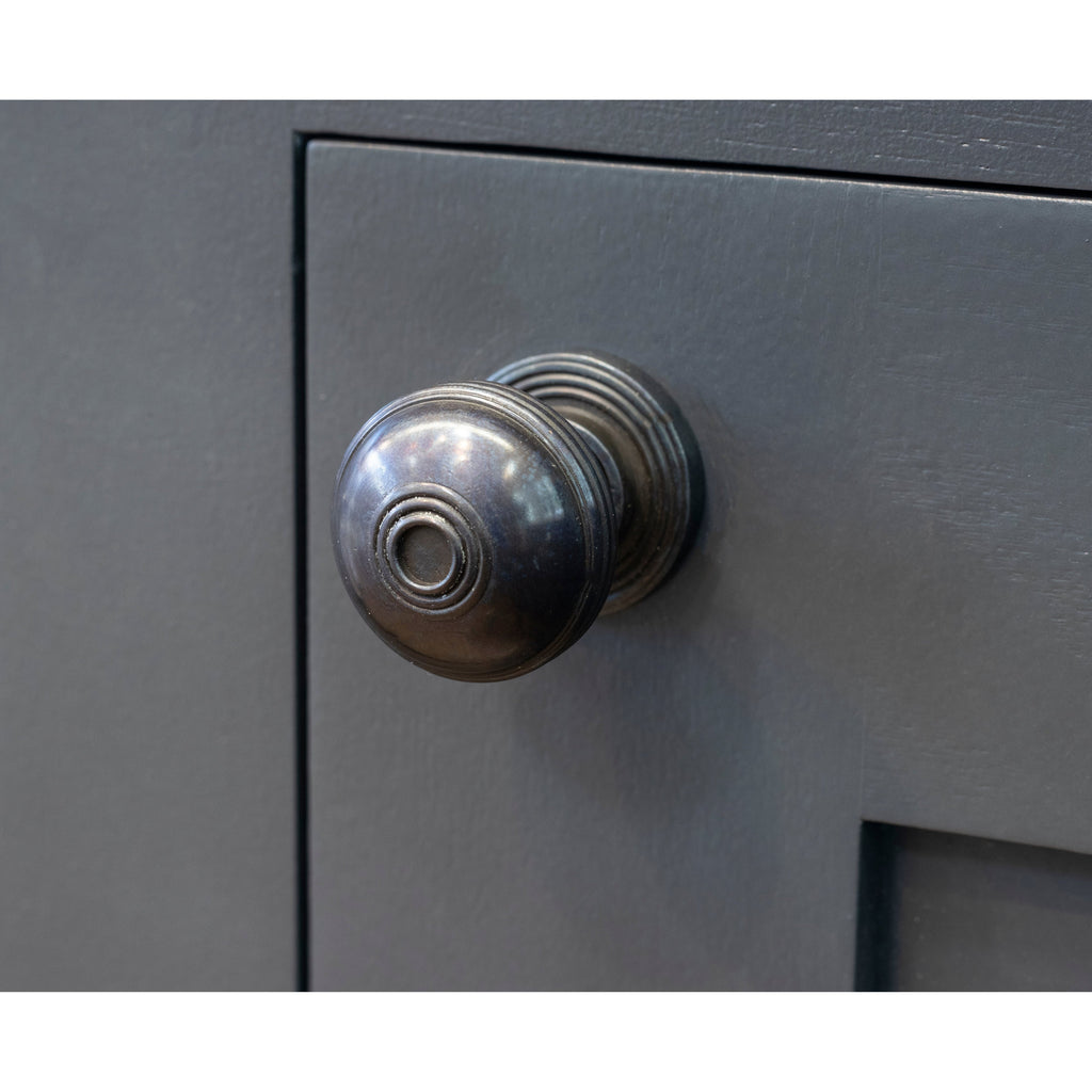 Aged Bronze Prestbury Cabinet Knob 32mm | From The Anvil-Cabinet Knobs-Yester Home