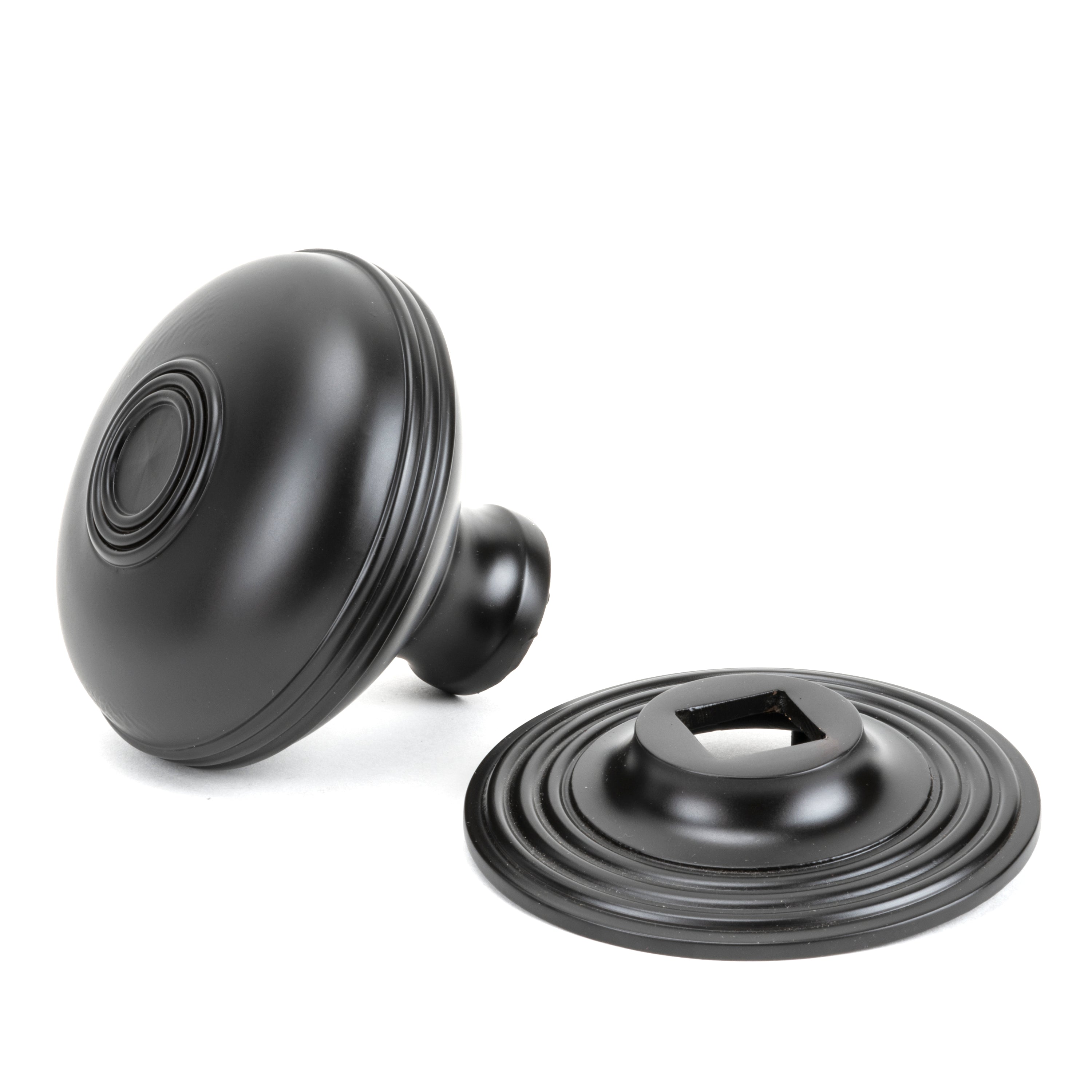 Aged Bronze Prestbury Centre Door Knob | From The Anvil-Centre Door Knobs-Yester Home