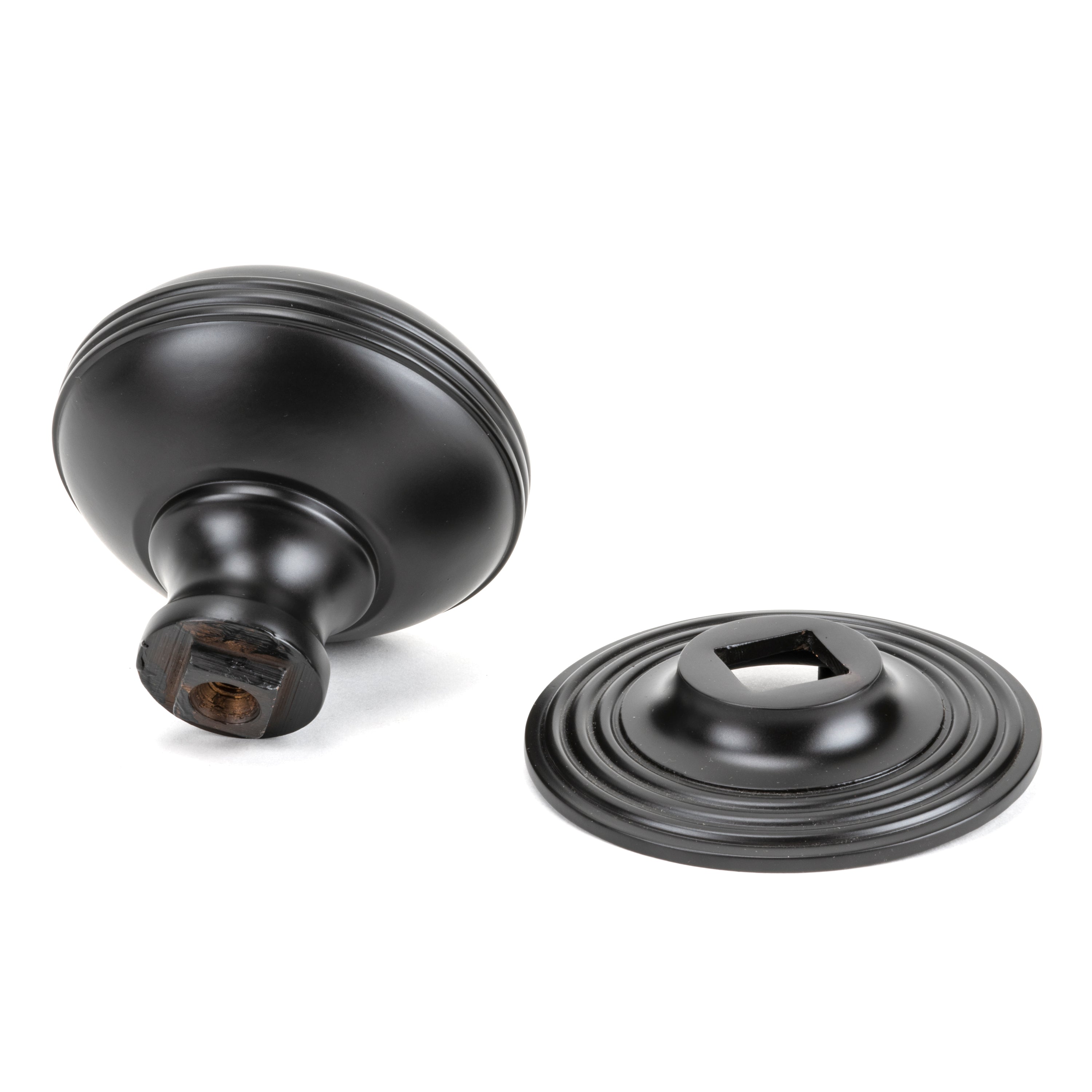 Aged Bronze Prestbury Centre Door Knob | From The Anvil-Centre Door Knobs-Yester Home