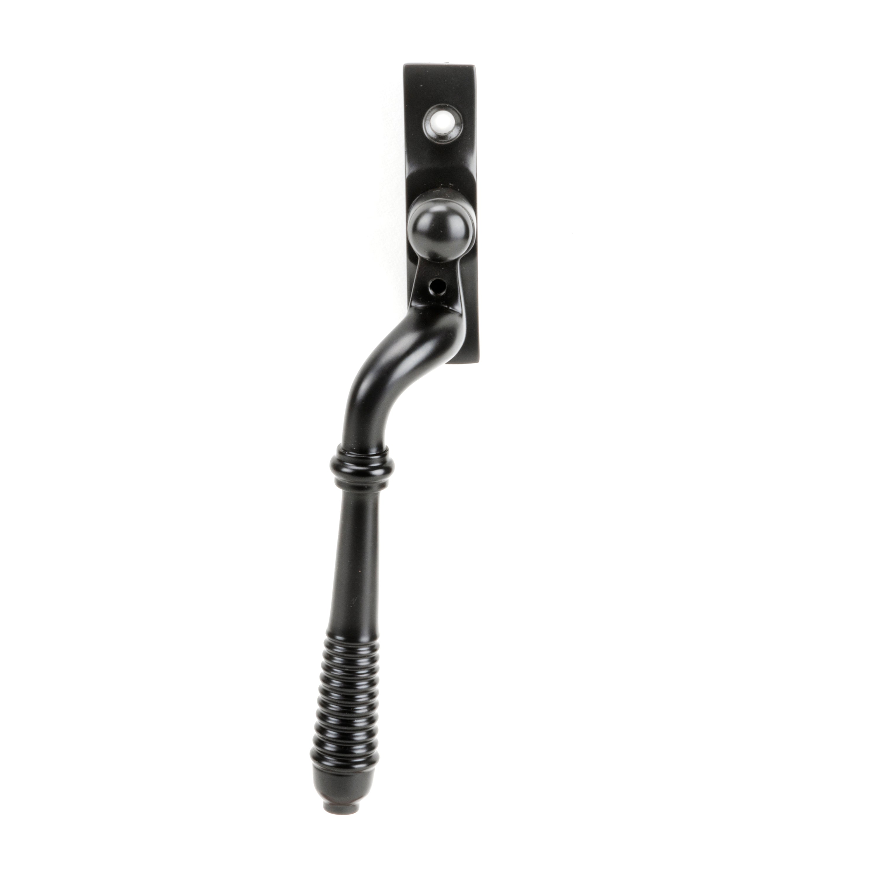 Aged Bronze Reeded Espag - LH | From The Anvil-Espag. Fasteners-Yester Home