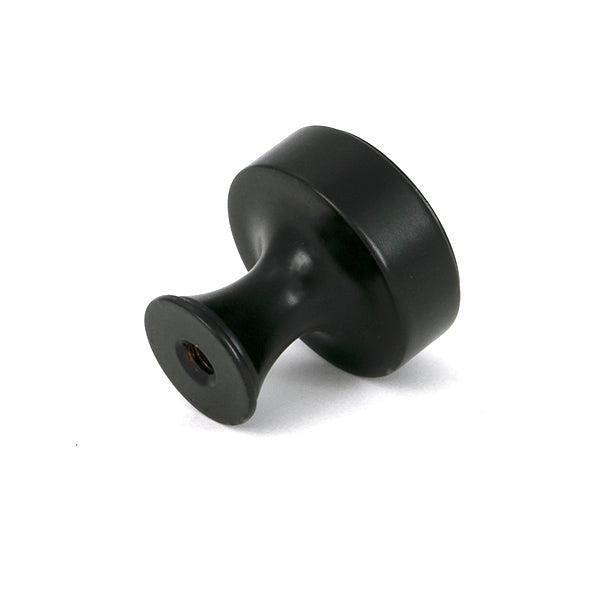 Aged Bronze Scully Cabinet Knob - 25mm - Cabinet Knobs - From The Anvil - Yester Home