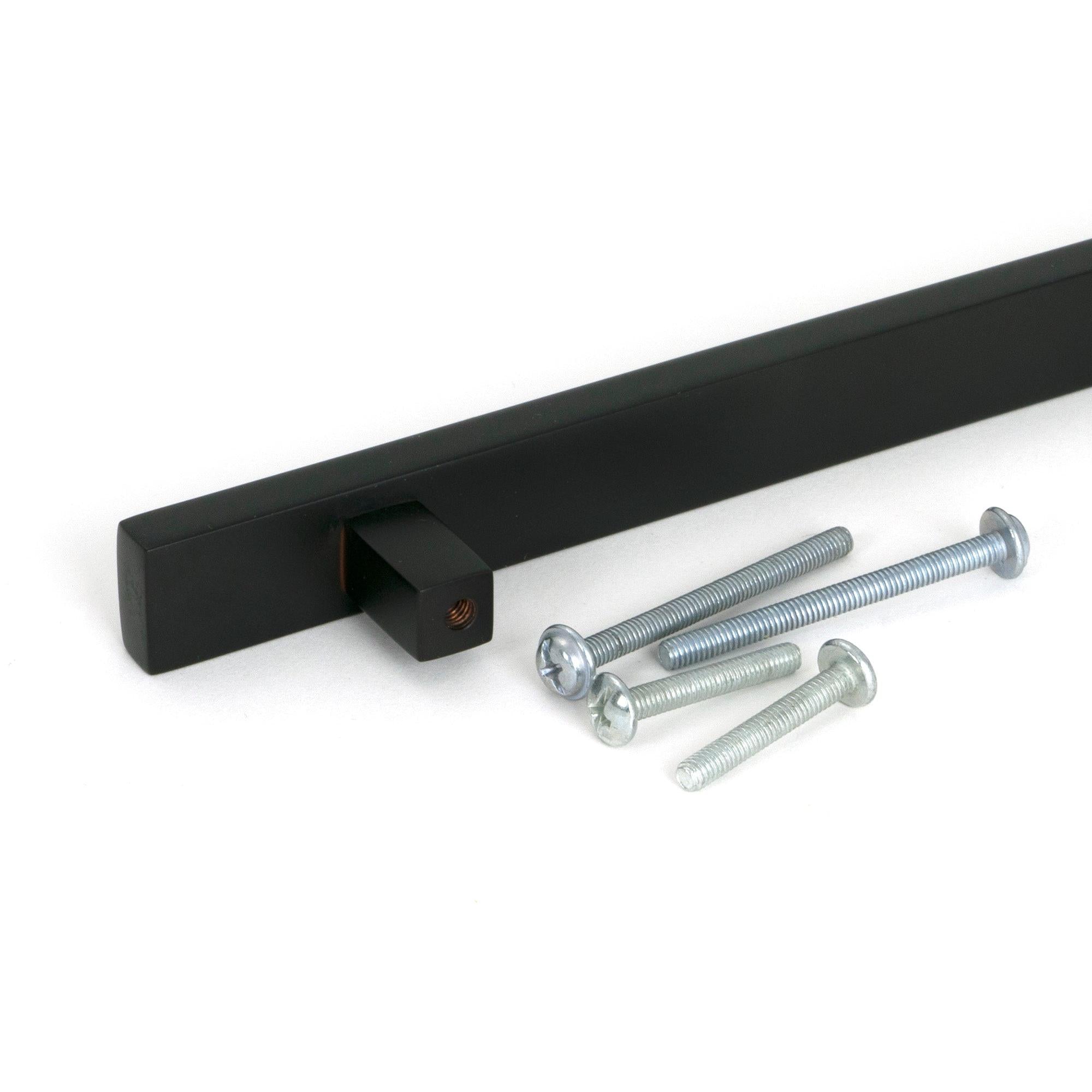 Aged Bronze Scully Pull Handle - Large - Pull Handles - From The Anvil - Yester Home