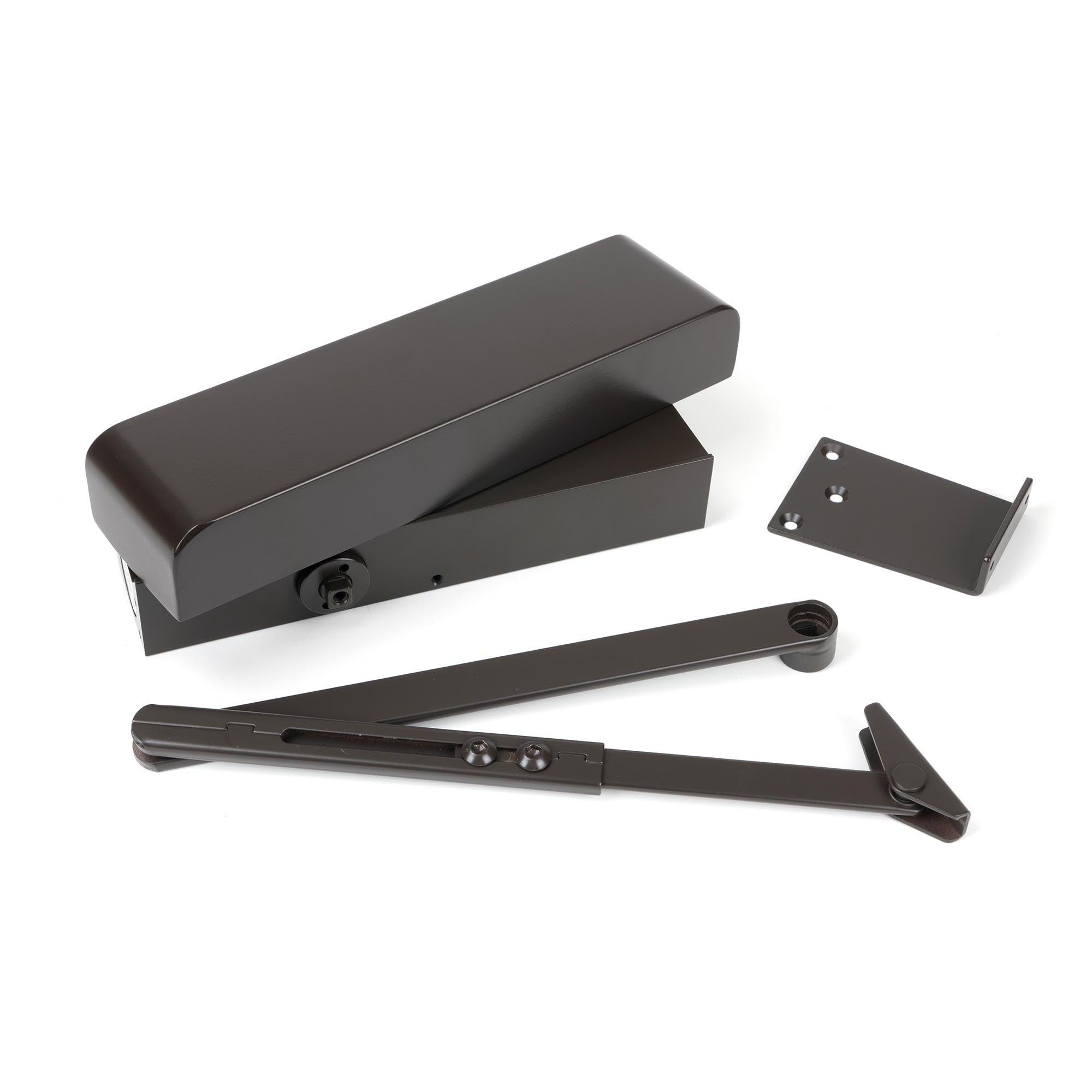 Aged Bronze Size 2-5 Door Closer & Cover | From The Anvil - Door Closer & Cover - From The Anvil - Yester Home