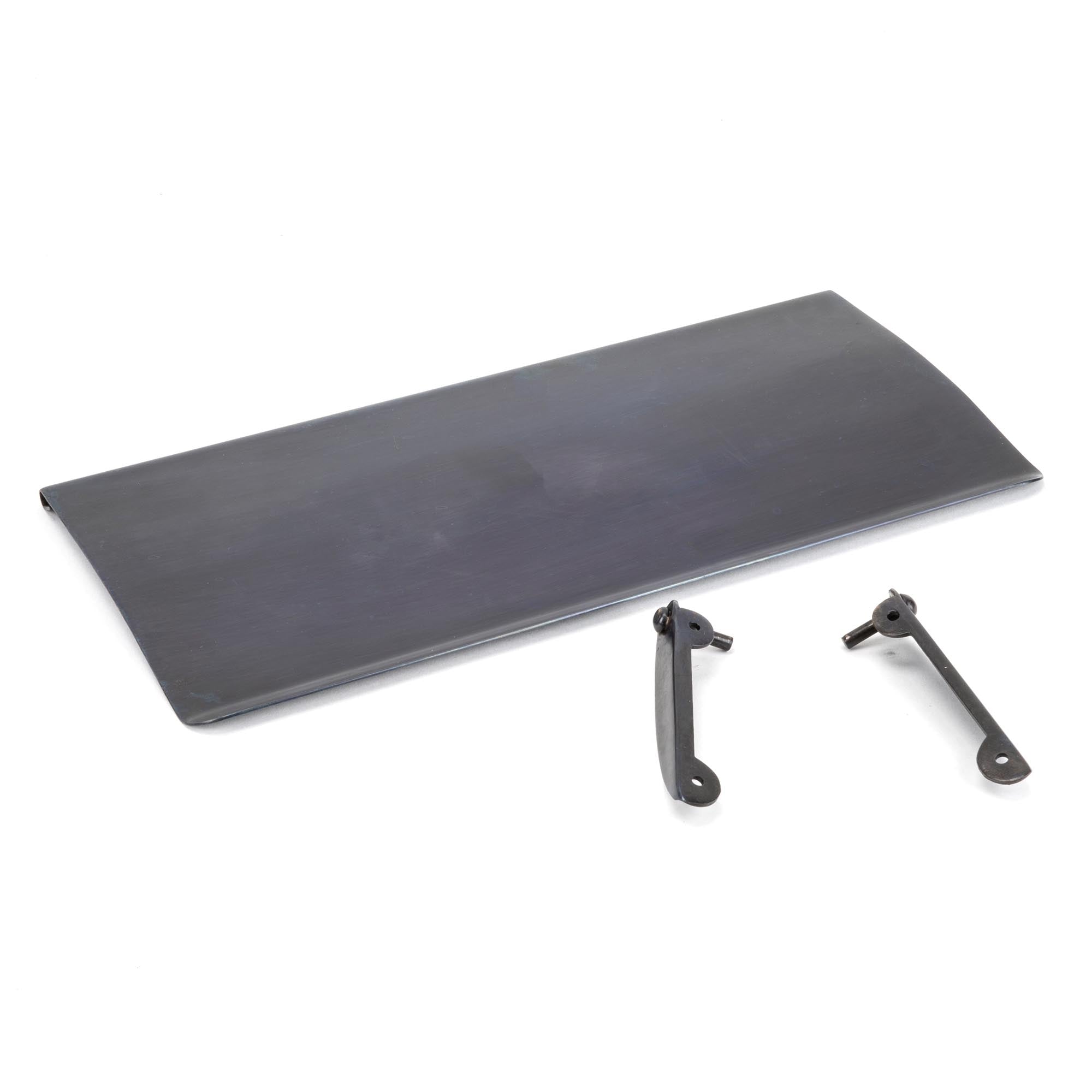 Aged Bronze Small Letter Plate Cover | From The Anvil - Letter Plate Covers - From The Anvil - Yester Home