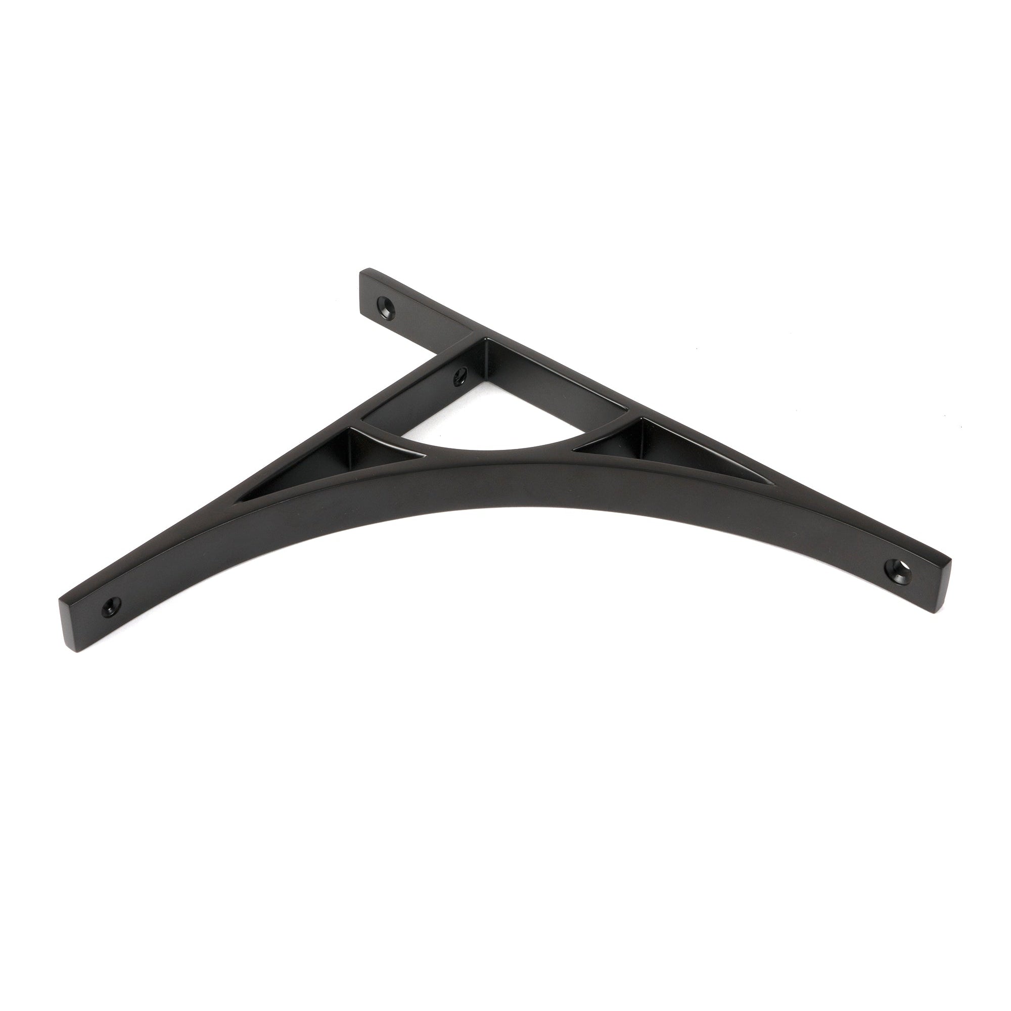 Aged Bronze Tyne Shelf Bracket (260mm x 200mm) | From The Anvil-Shelf Brackets-Yester Home
