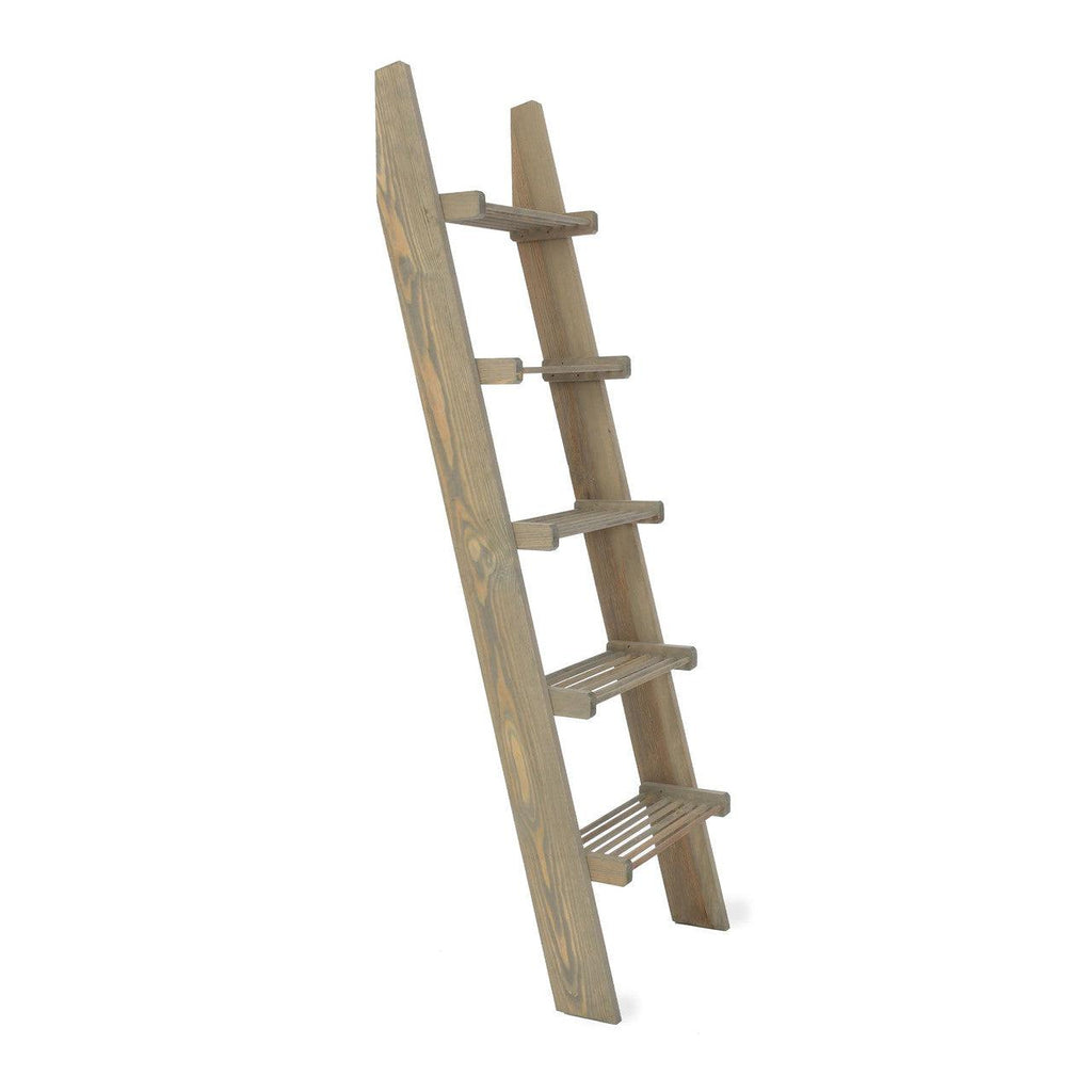 Aldsworth Slated Shelf Ladder-Outdoor Storage-Yester Home