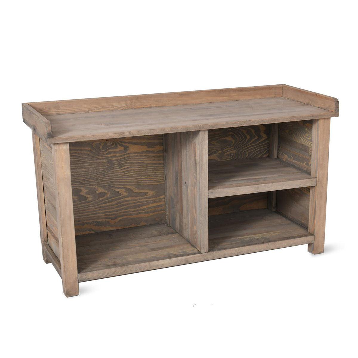 Aldsworth Wooden Bootroom Welly Store Bench-Boot & Shoe Storage-Yester Home