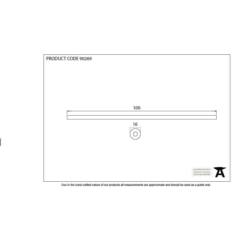 Aluminium 100mm Joining Bar | From The Anvil-Joining Bar-Yester Home