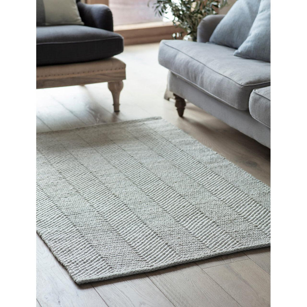 Ampney Rug 120 x 180cm - Wool & Viscose-Rugs & Runners-Yester Home