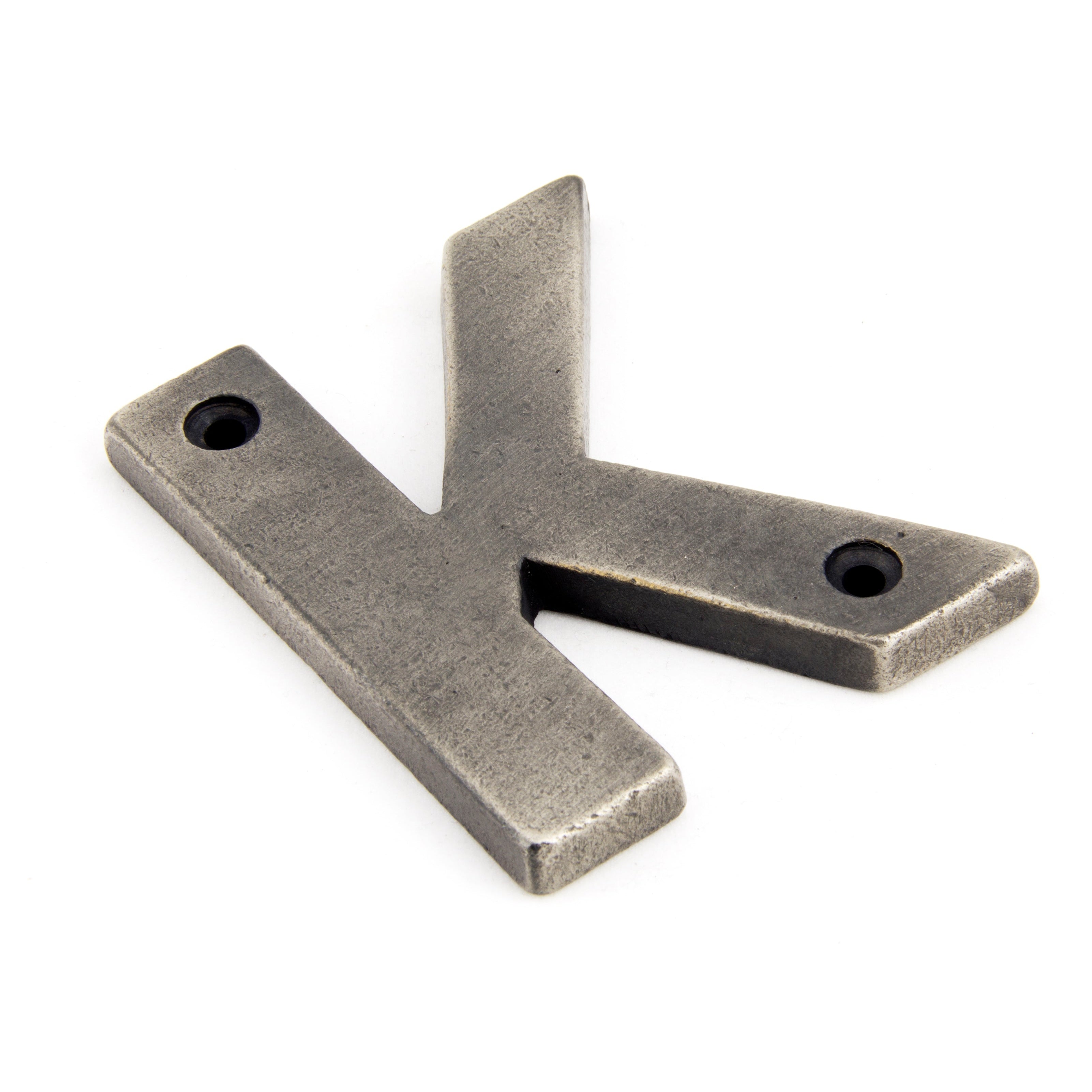 Antique Pewter Letter K | From The Anvil-Letters-Yester Home
