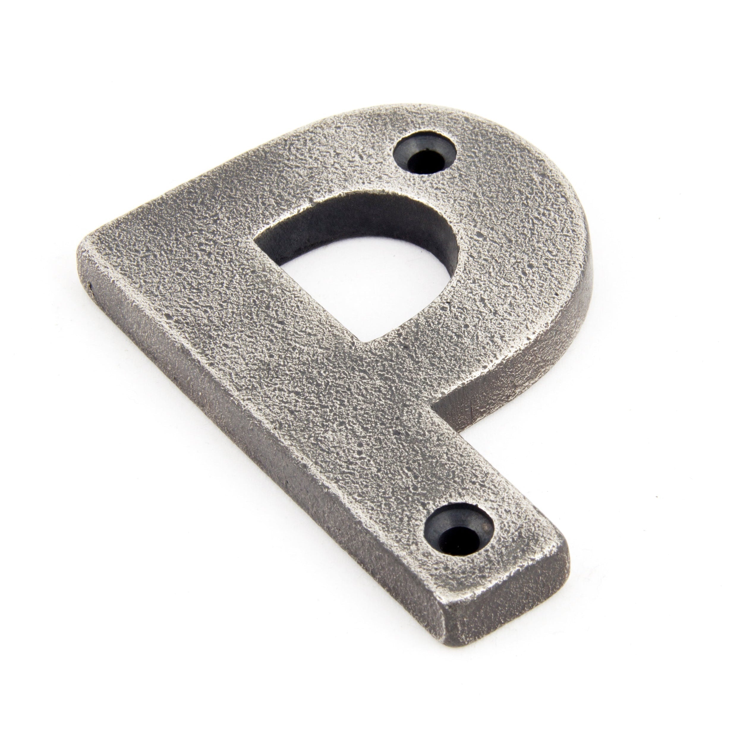 Antique Pewter Letter P | From The Anvil-Letters-Yester Home