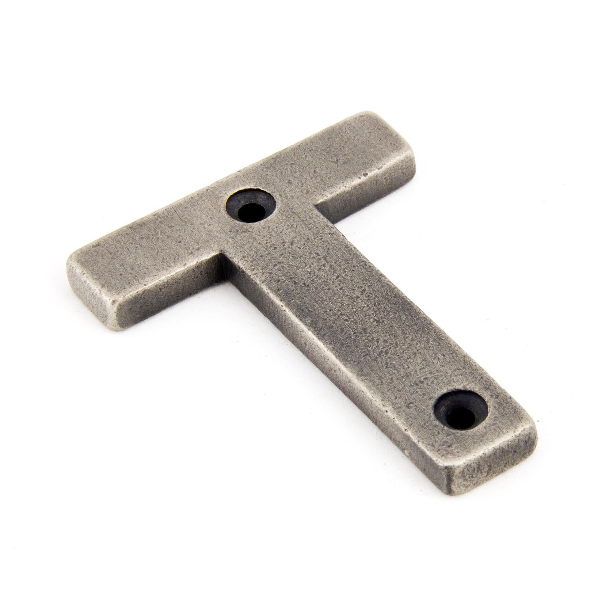 Antique Pewter Letter T | From The Anvil - Letters - From The Anvil - Yester Home
