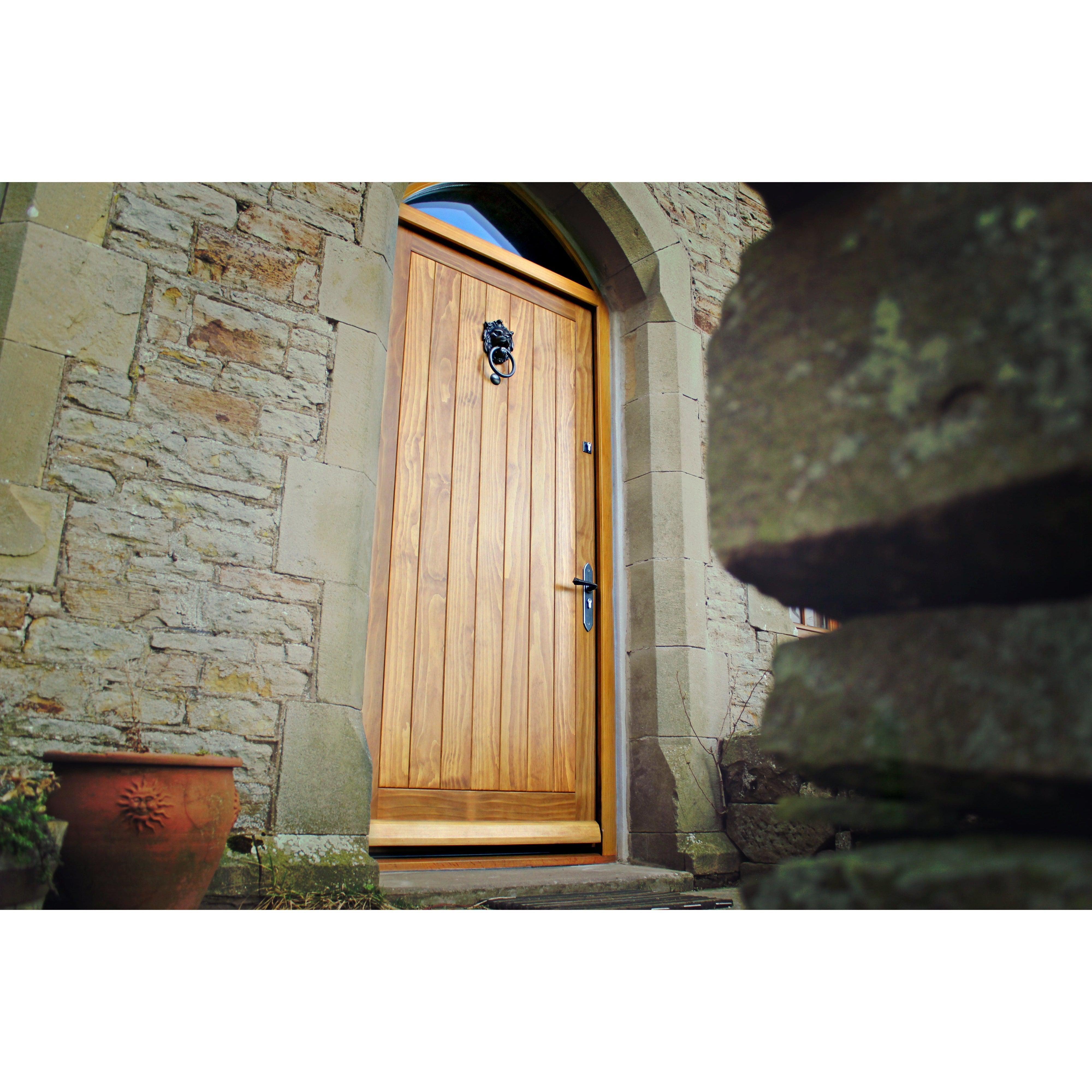 Antique Pewter Lion Head Door Knocker | From The Anvil-Bolt-Through Door Knockers-Yester Home