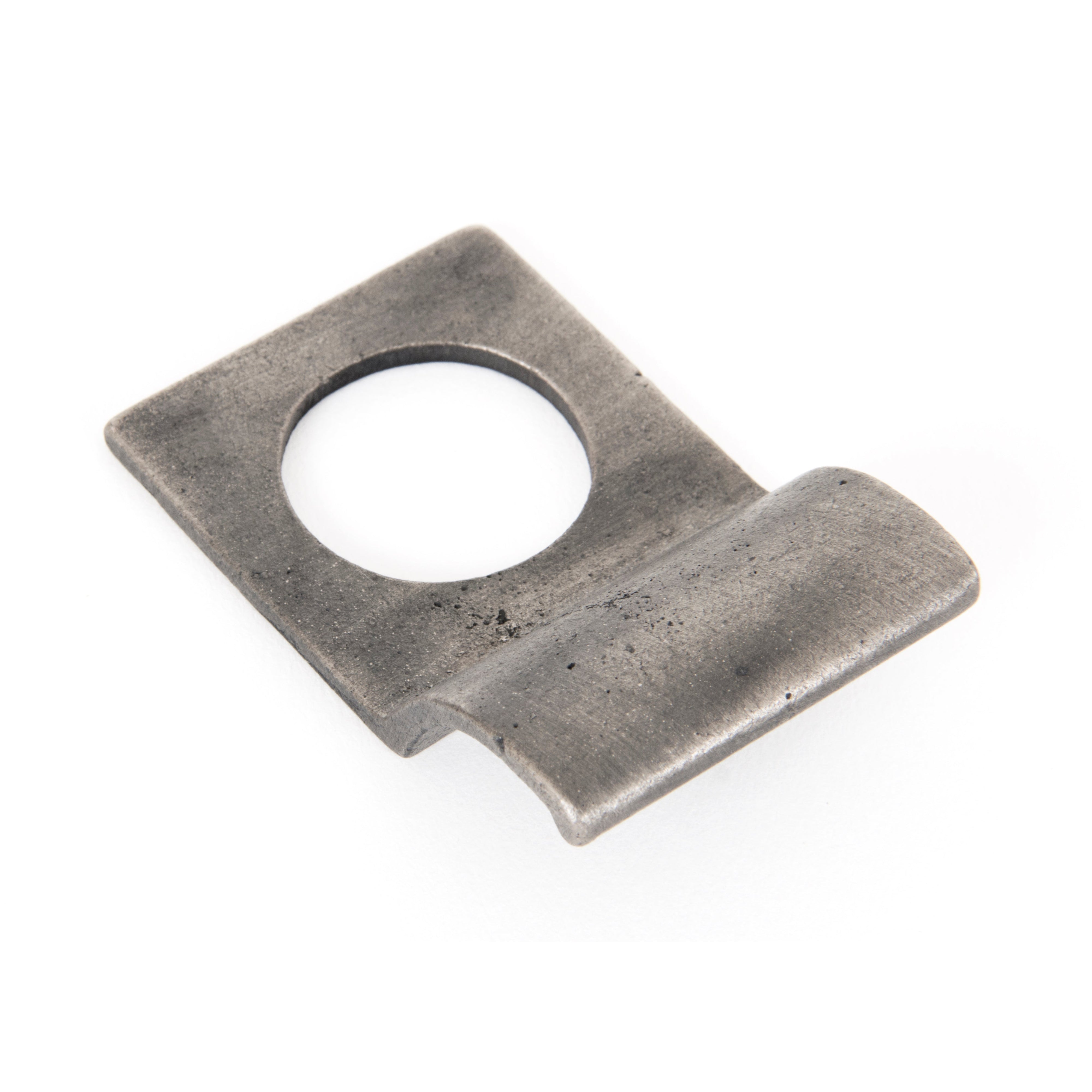Antique Pewter Rim Cylinder Pull | From The Anvil-Rim Cylinder Pulls-Yester Home