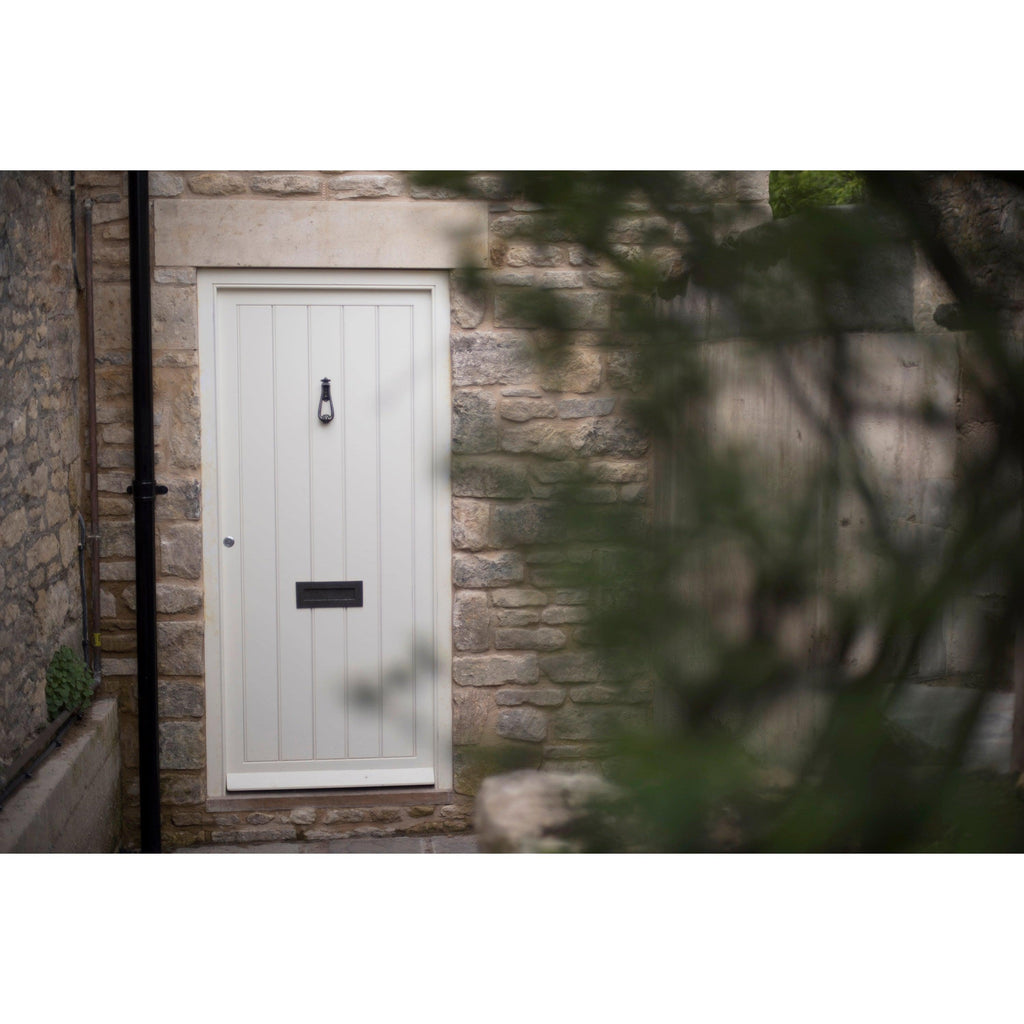 Antique Pewter Victorian Loop Door Knocker | From The Anvil-Bolt-Through Door Knockers-Yester Home
