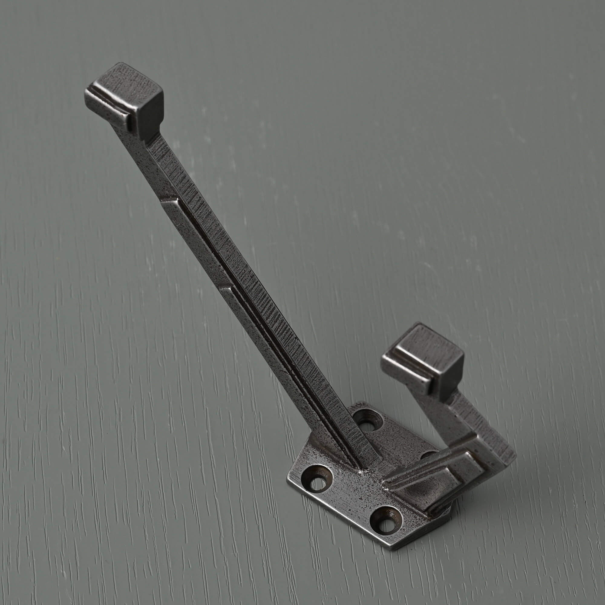 Art Deco Cast Iron Hat & Coat Hook - Coat Hooks - Yester Home - Yester Home
