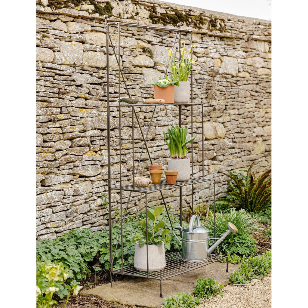 Ashbury Plant Stand, Large - Steel-Plant Stands-Yester Home