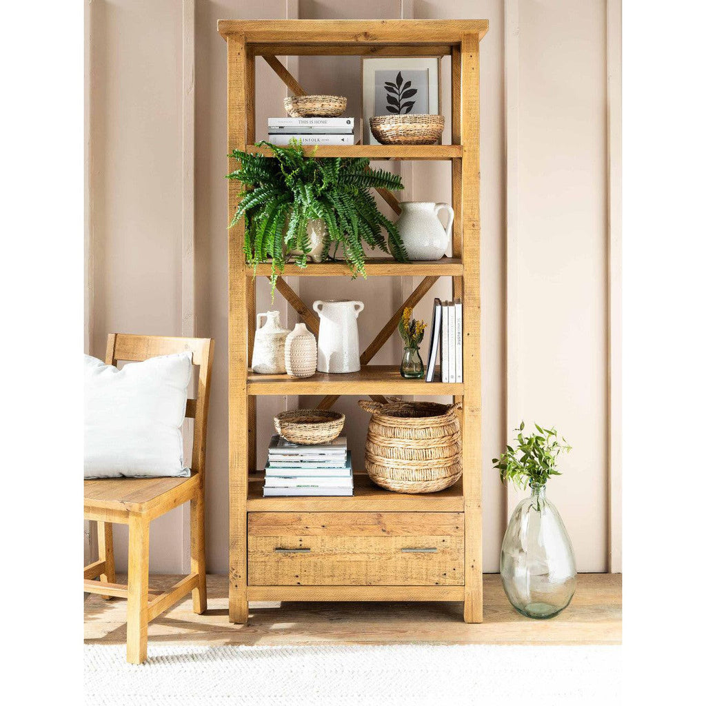 Ashwell Bookcase | Natural-Bookcases & Shelving-Yester Home