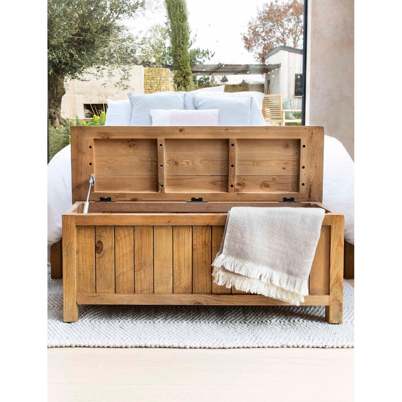 Ashwell Storage Bench Box | Natural - Shoe Storage - Garden Trading - Yester Home
