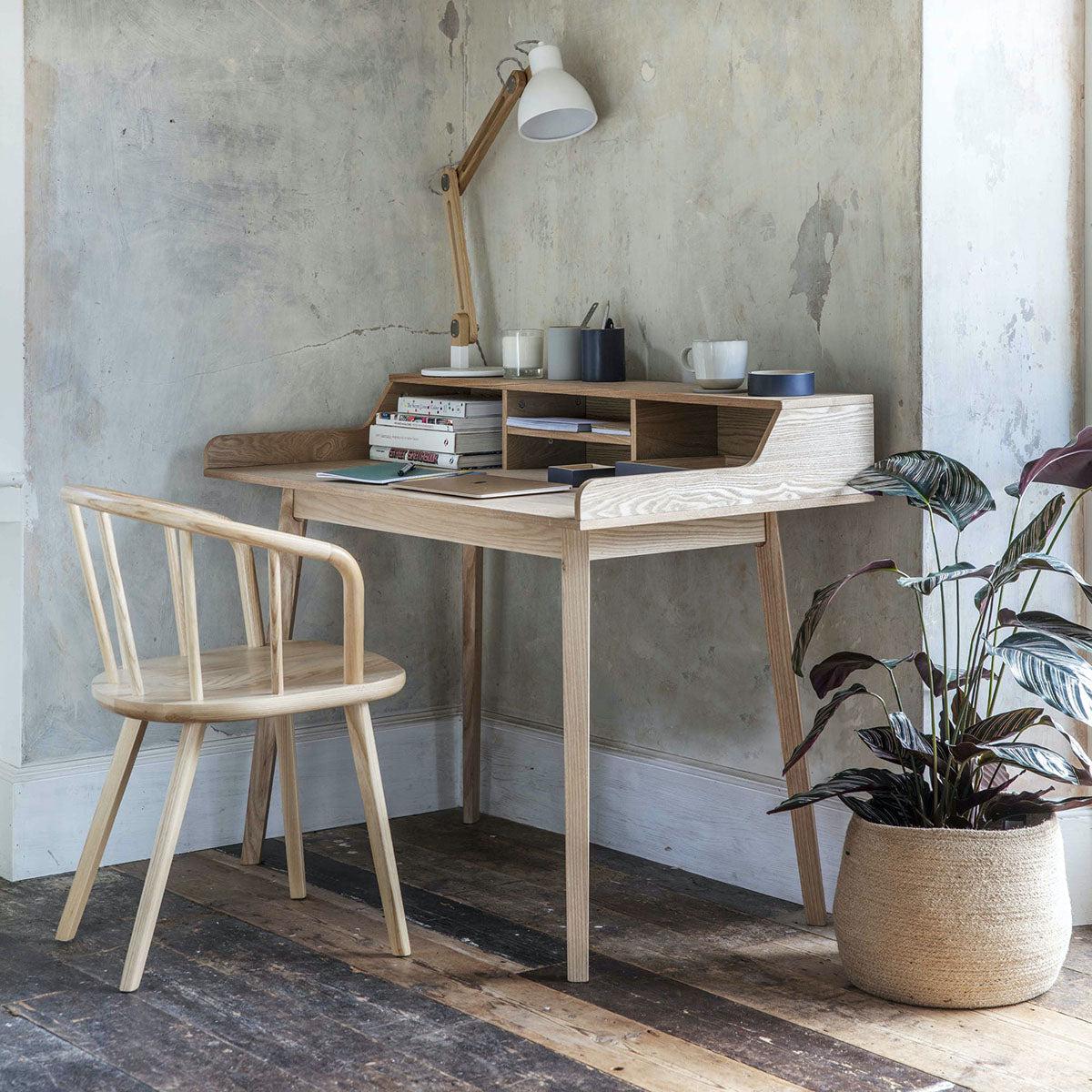 Ashwicke Home Office Study Desk with Storage-Desk-Yester Home