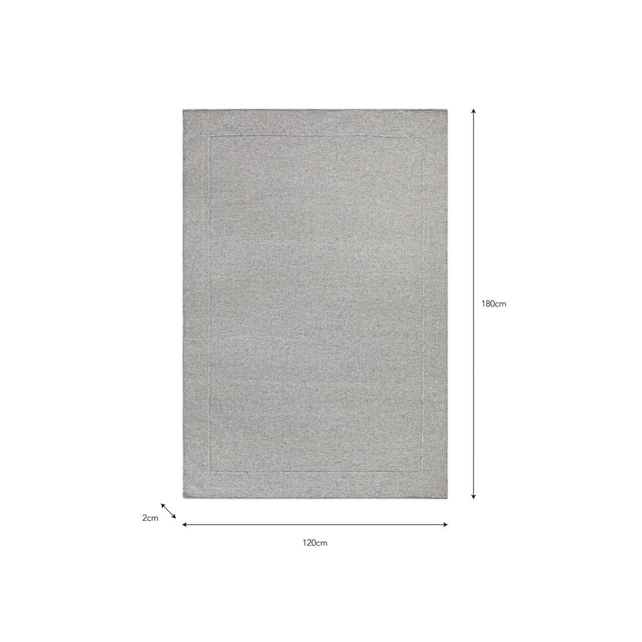 Ayleworth Rug | 120x180cm | Natural | Wool - Rugs & Runners - Garden Trading - Yester Home