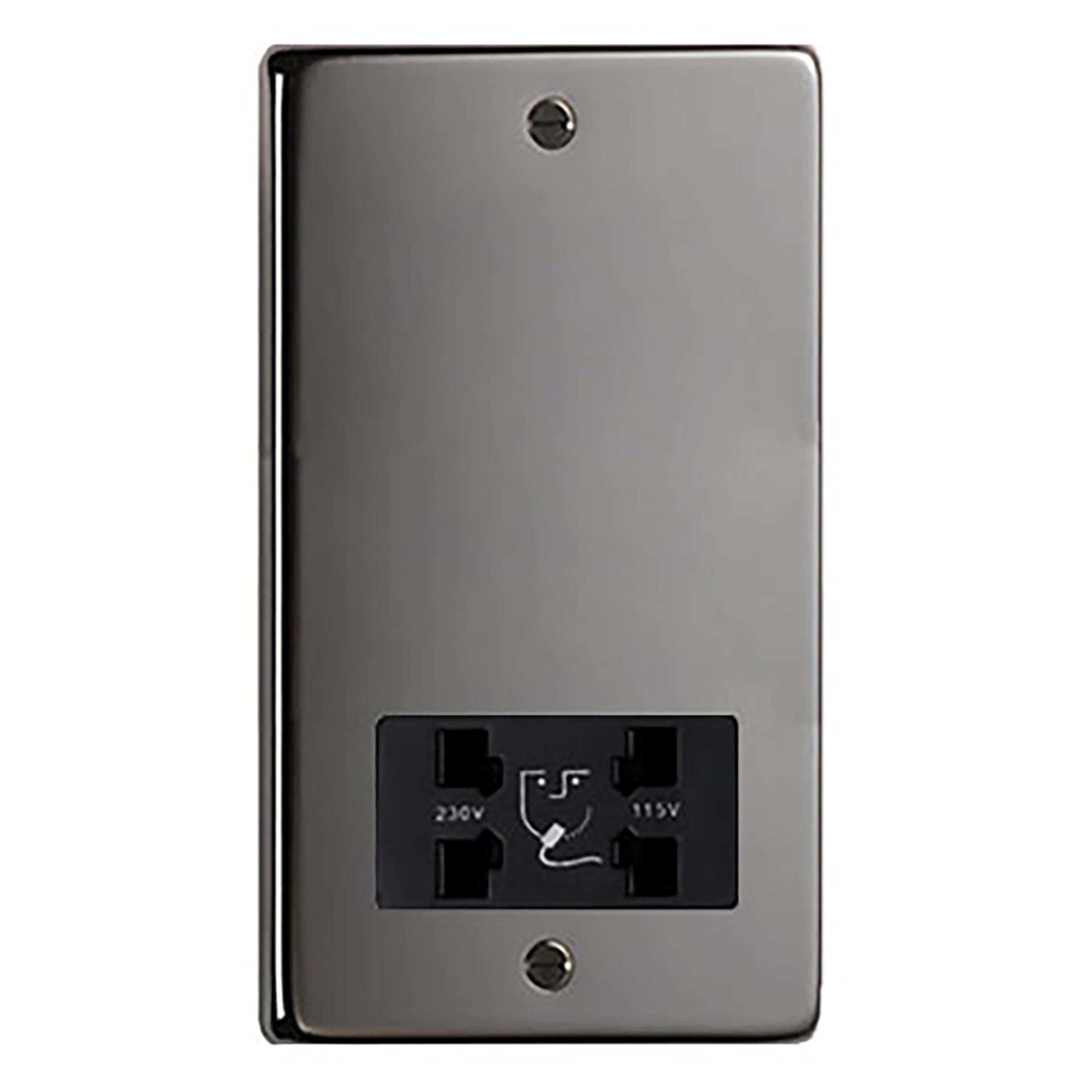 BN Dual Volt Shaver Socket | From The Anvil - Electrical Switches & Sockets - From The Anvil - Yester Home